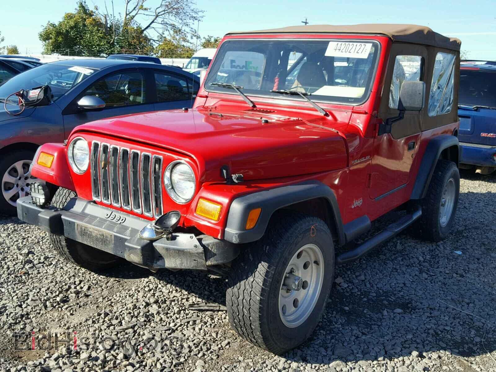 2000 JEEP WRANGLER - VIN: 1J4FA29P0YP707941 - Фото 2