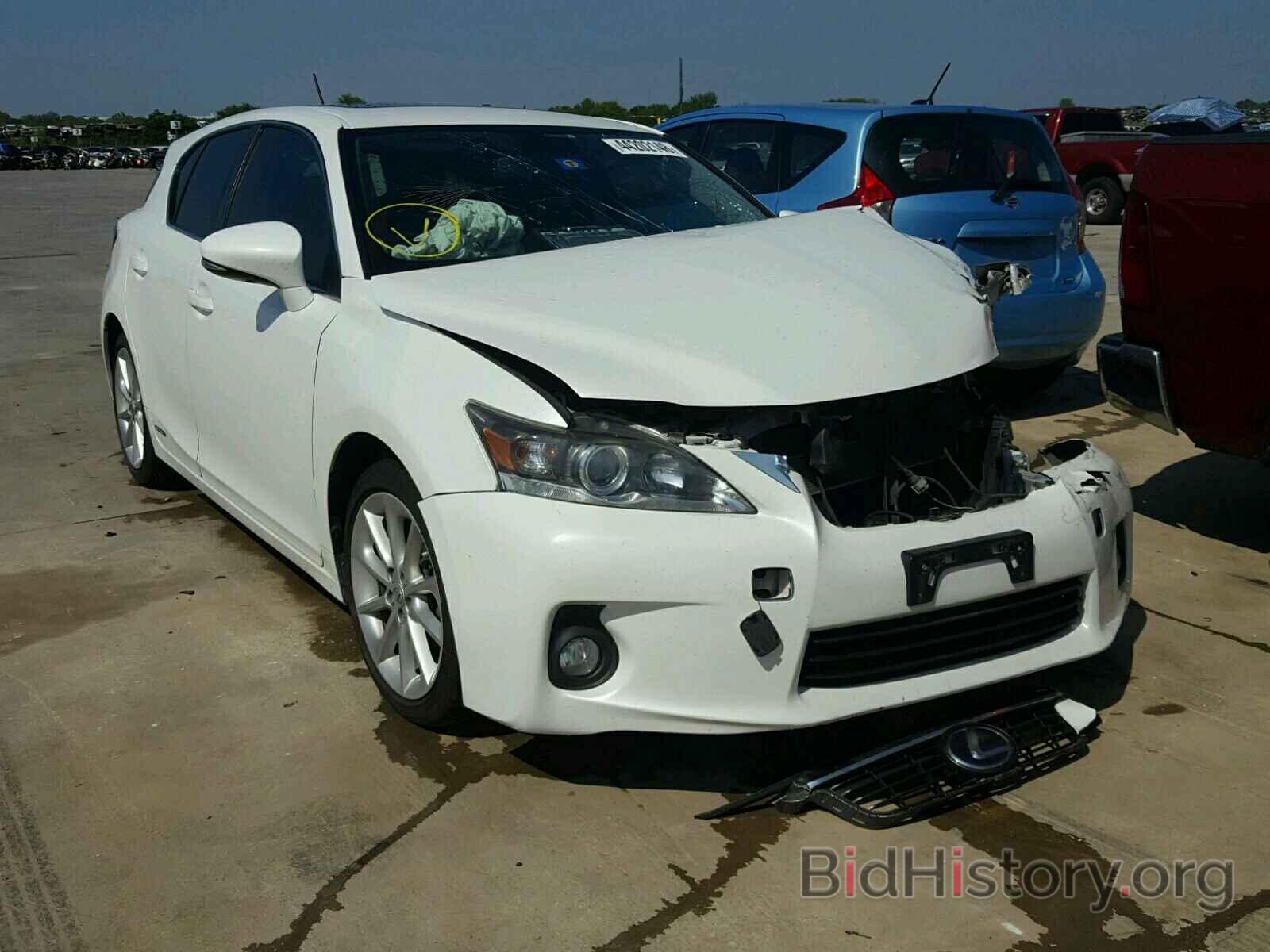 Фотография JTHKD5BH2D2142887 - LEXUS CT 200 2013