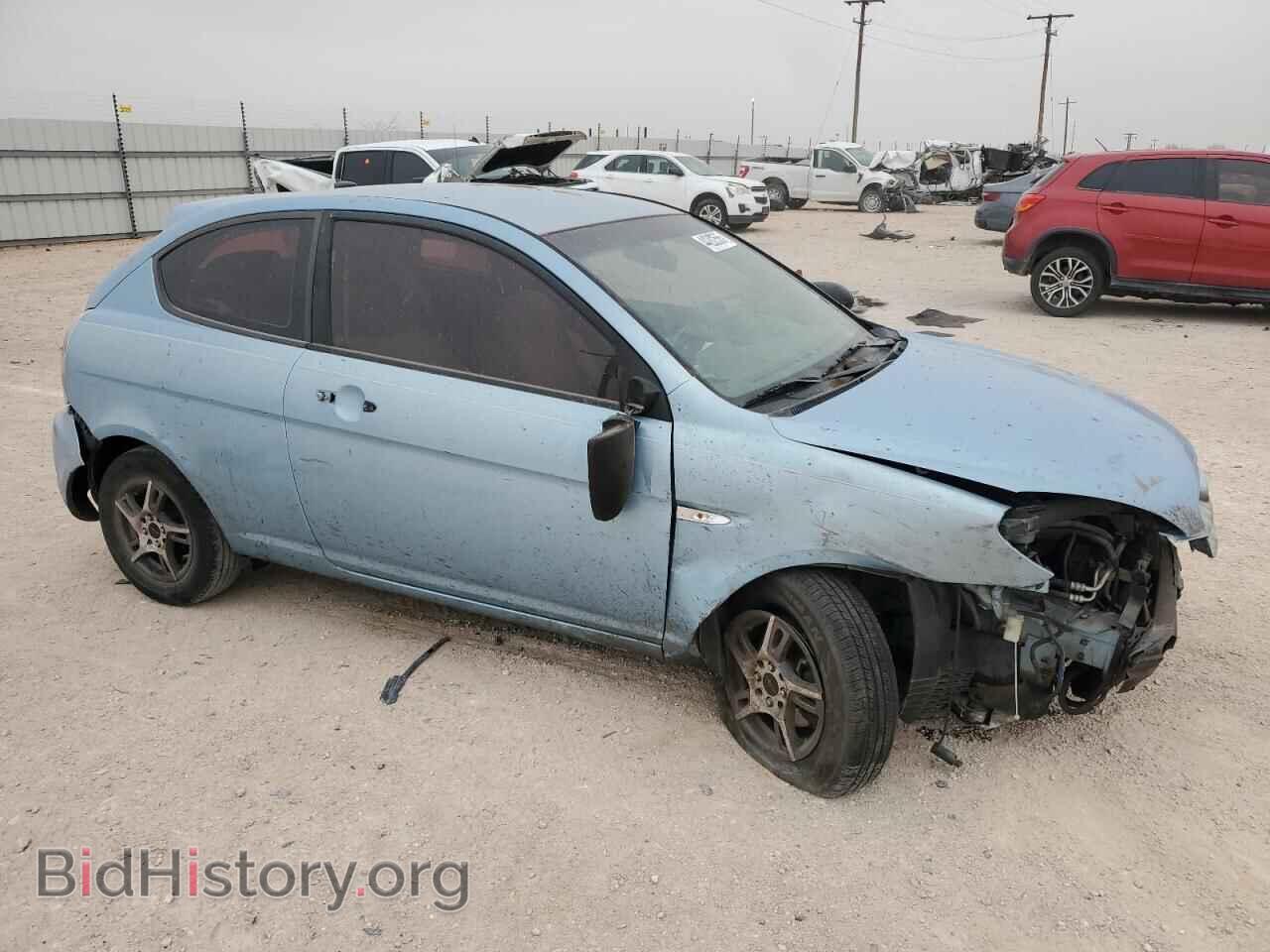 2008 HYUNDAI ACCENT - VIN: KMHCM36C78U079669 - Фото 4
