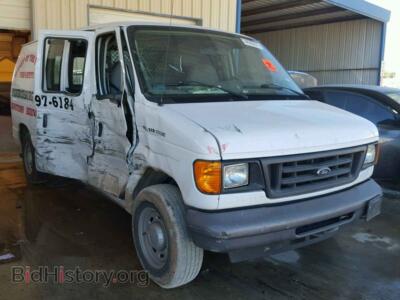 2006 Ford ECONOLINE, white — VIN 1FTRE14W06DB11694, Copart