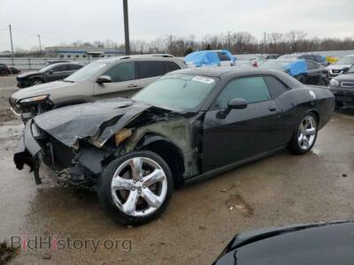 2012 Dodge CHALLENGER R/T, black — VIN 2C3CDYBT4CH141813, Copart