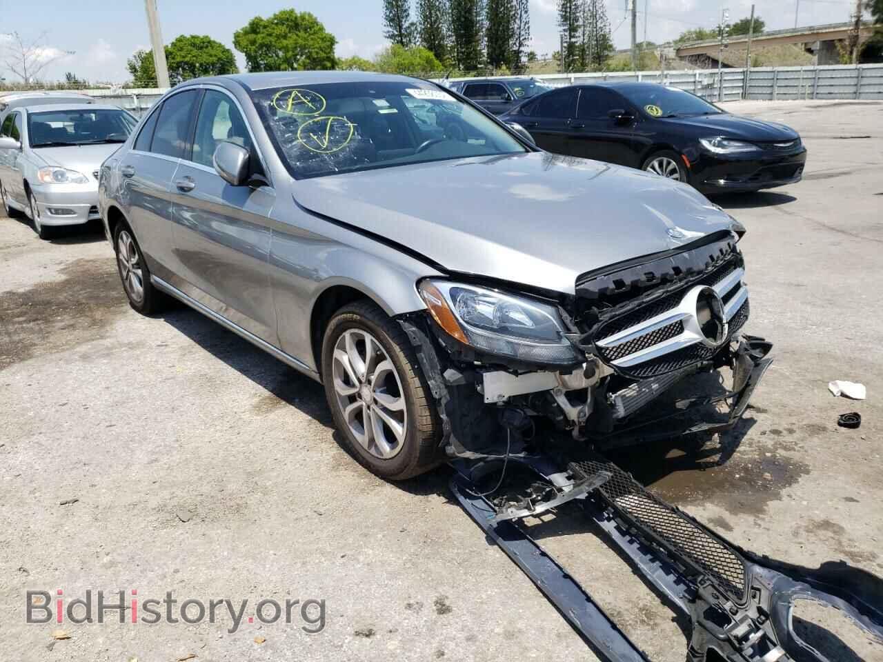 Photo 55SWF4KB3FU081731 - MERCEDES-BENZ C-CLASS 2015
