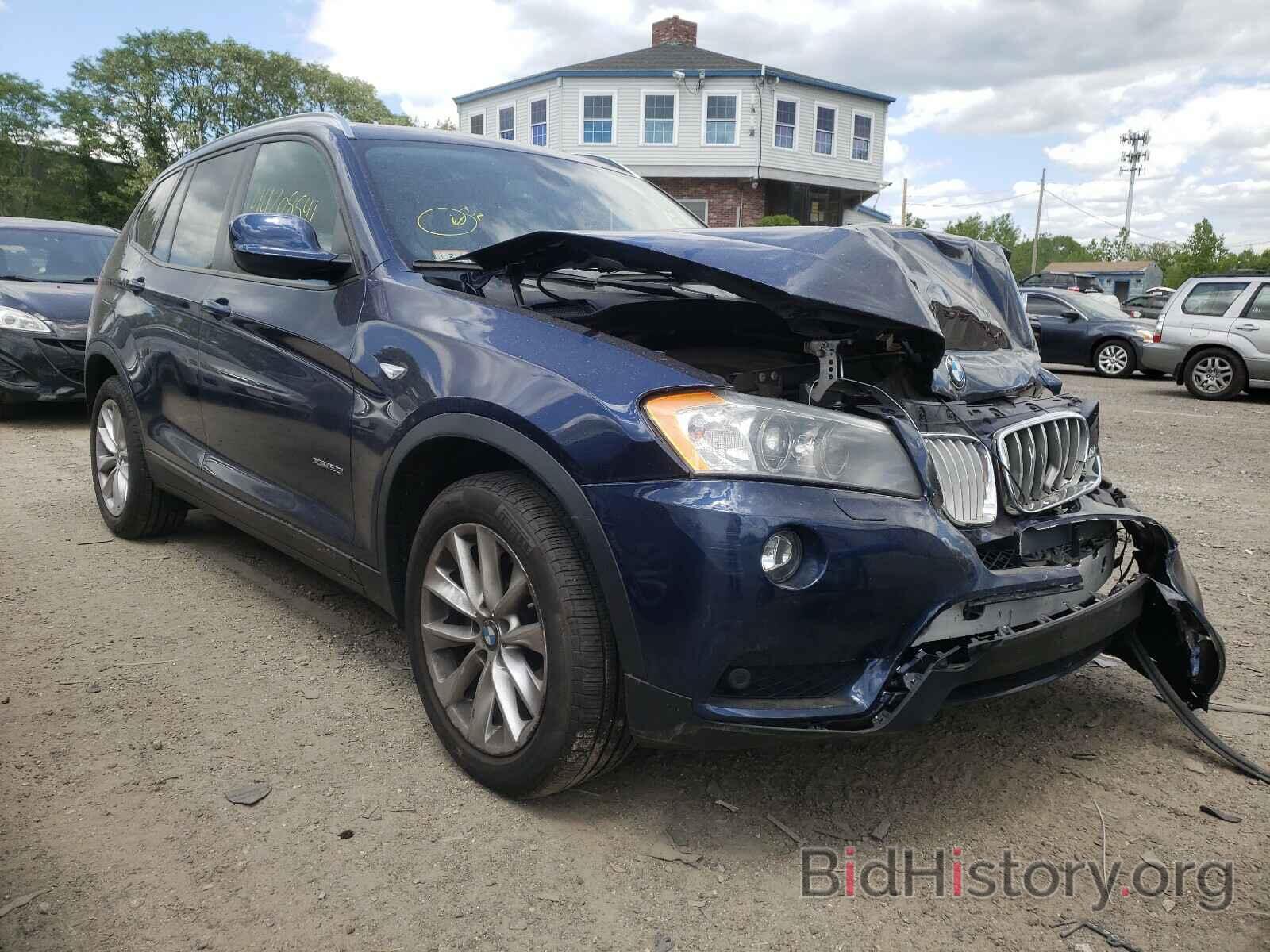 Фотография 5UXWX9C54E0D19377 - BMW X3 2014