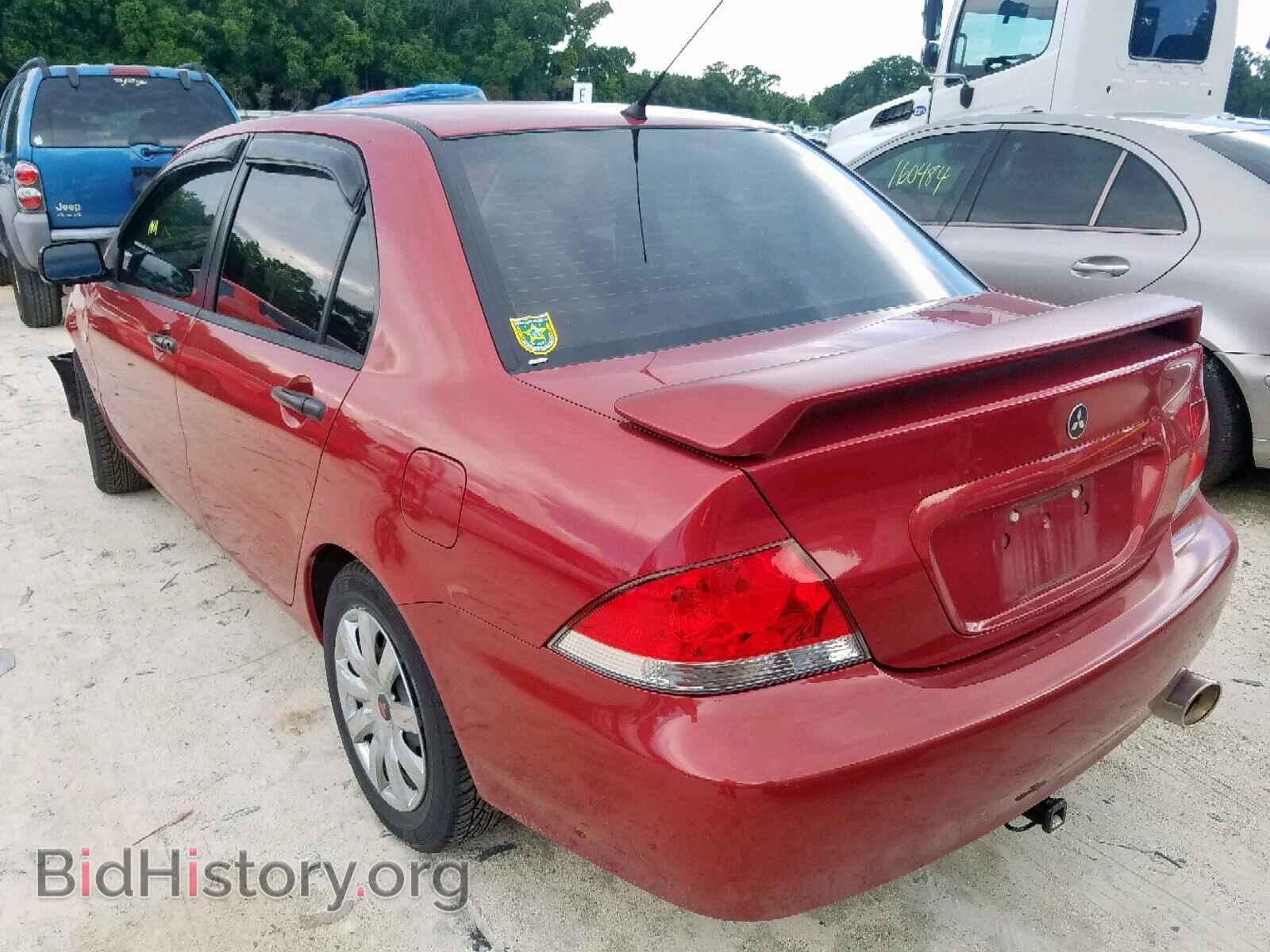 2006 MITSUBISHI LANCER - VIN: JA3AJ26E16U060854 - Фото 3