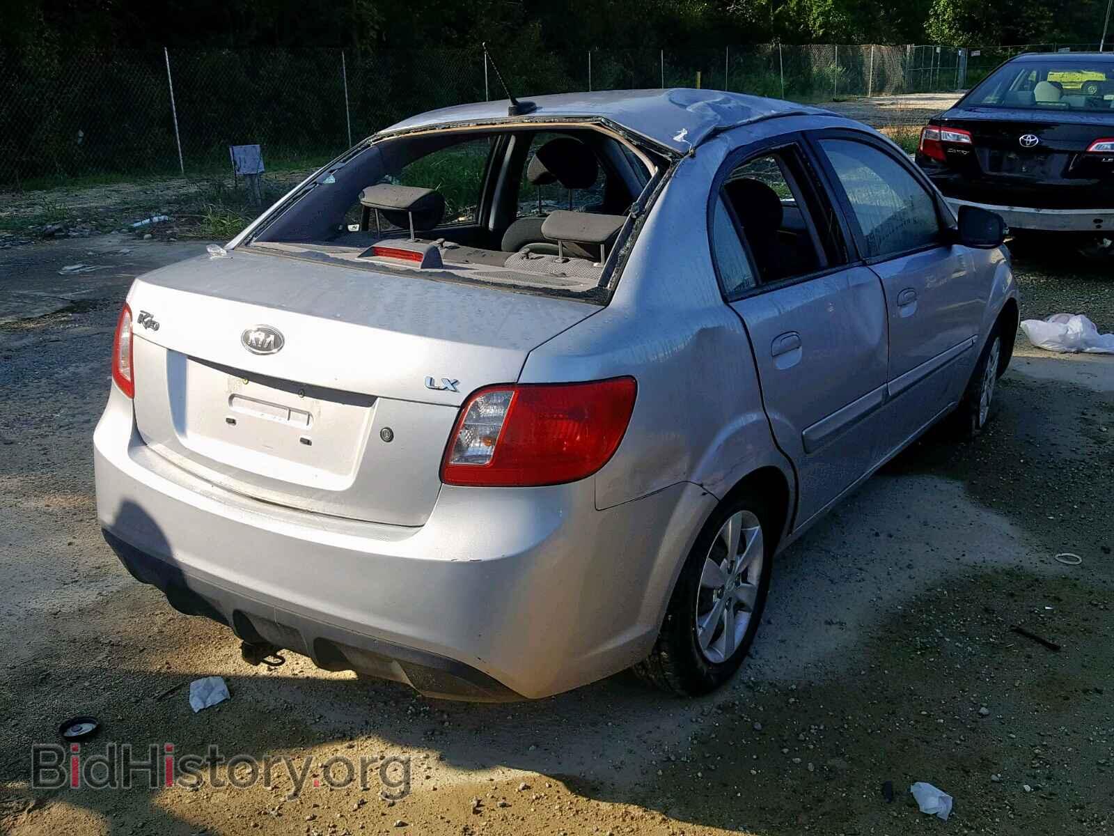 2011 KIA RIO BASE - VIN: KNADH4A32B6949895 - Фото 4
