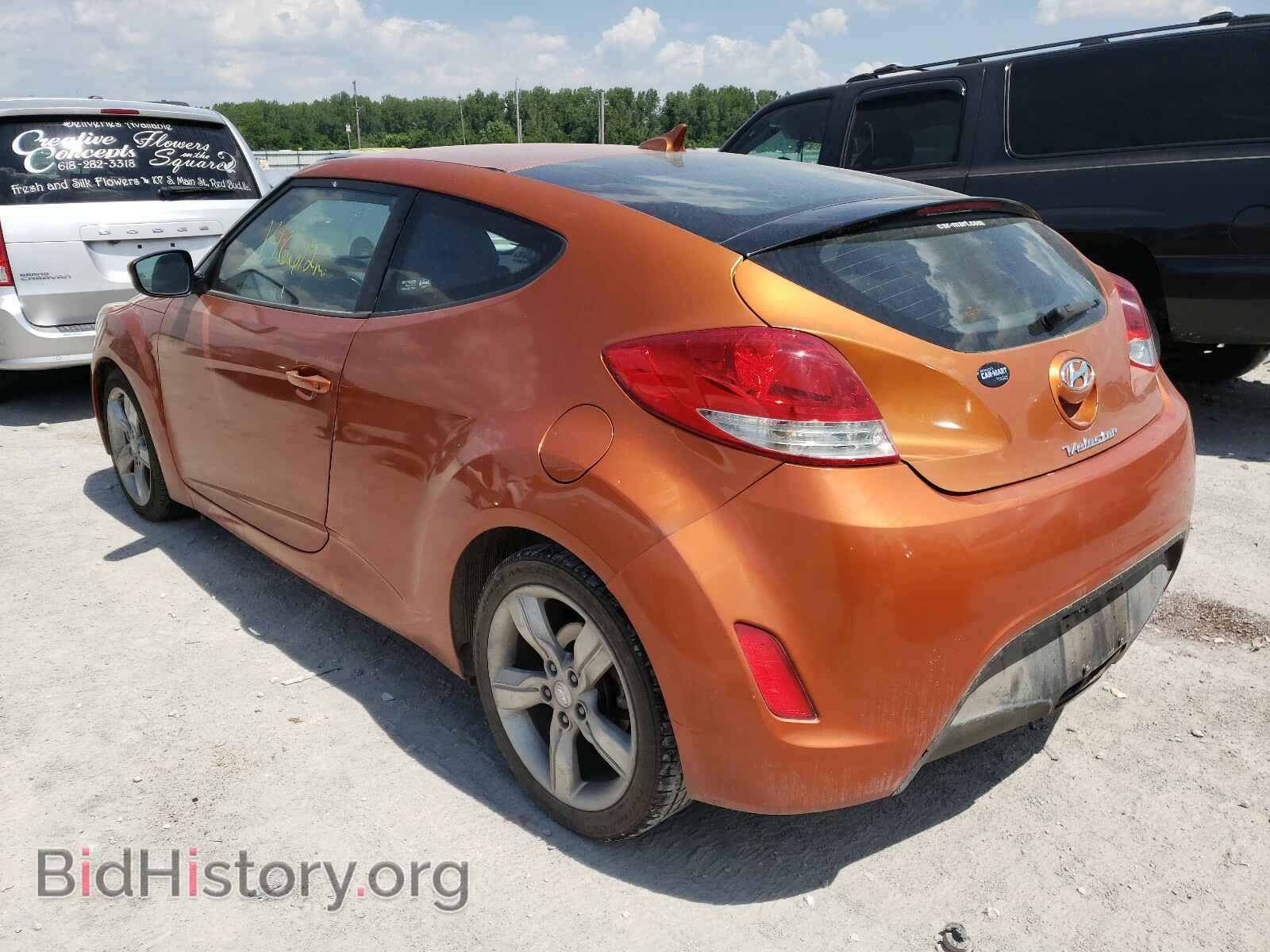 2012 HYUNDAI VELOSTER - VIN: KMHTC6AD5CU074161 - Фото 3
