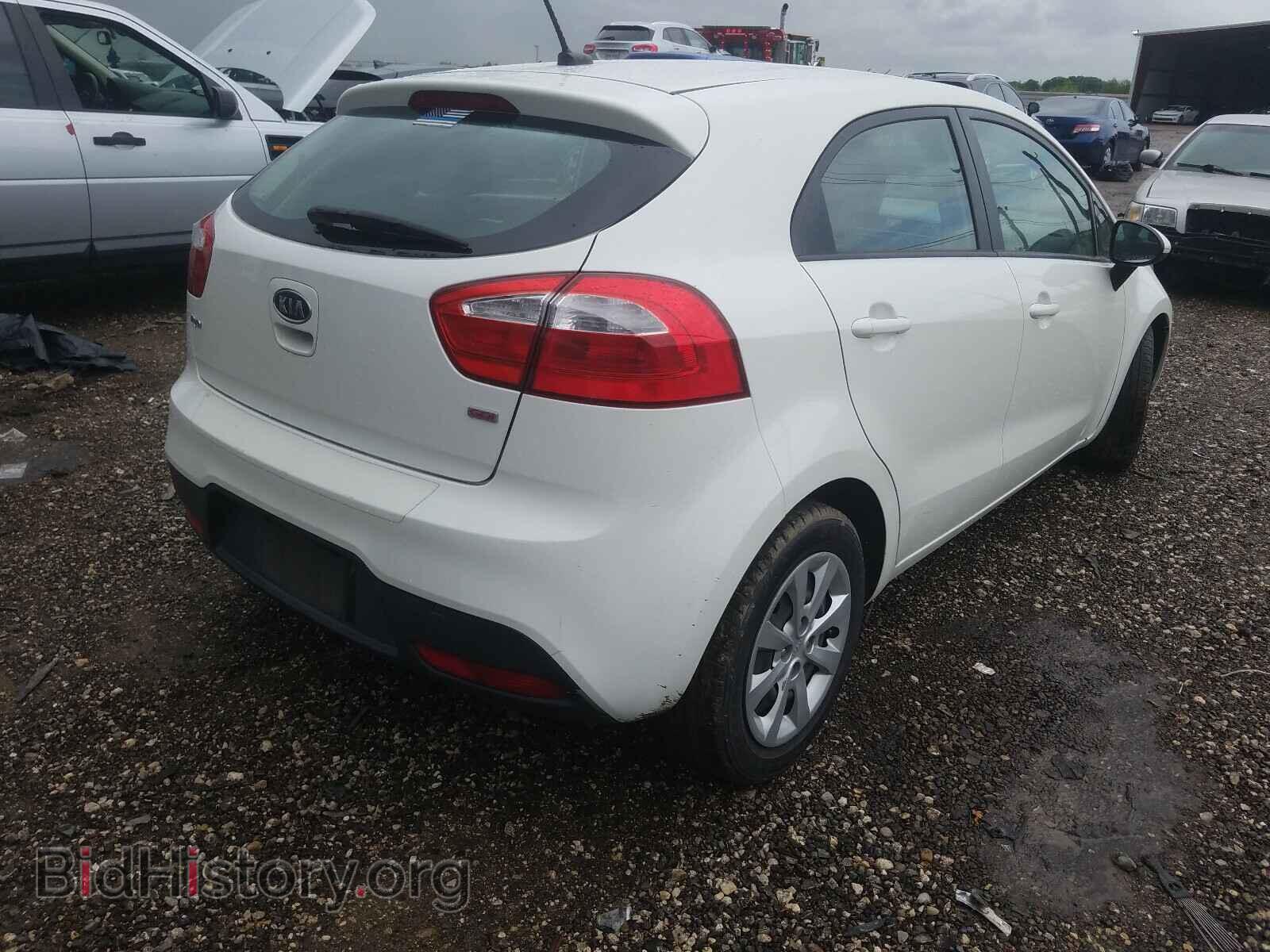 2013 KIA RIO - VIN: KNADM5A30D6100272 - Фото 4