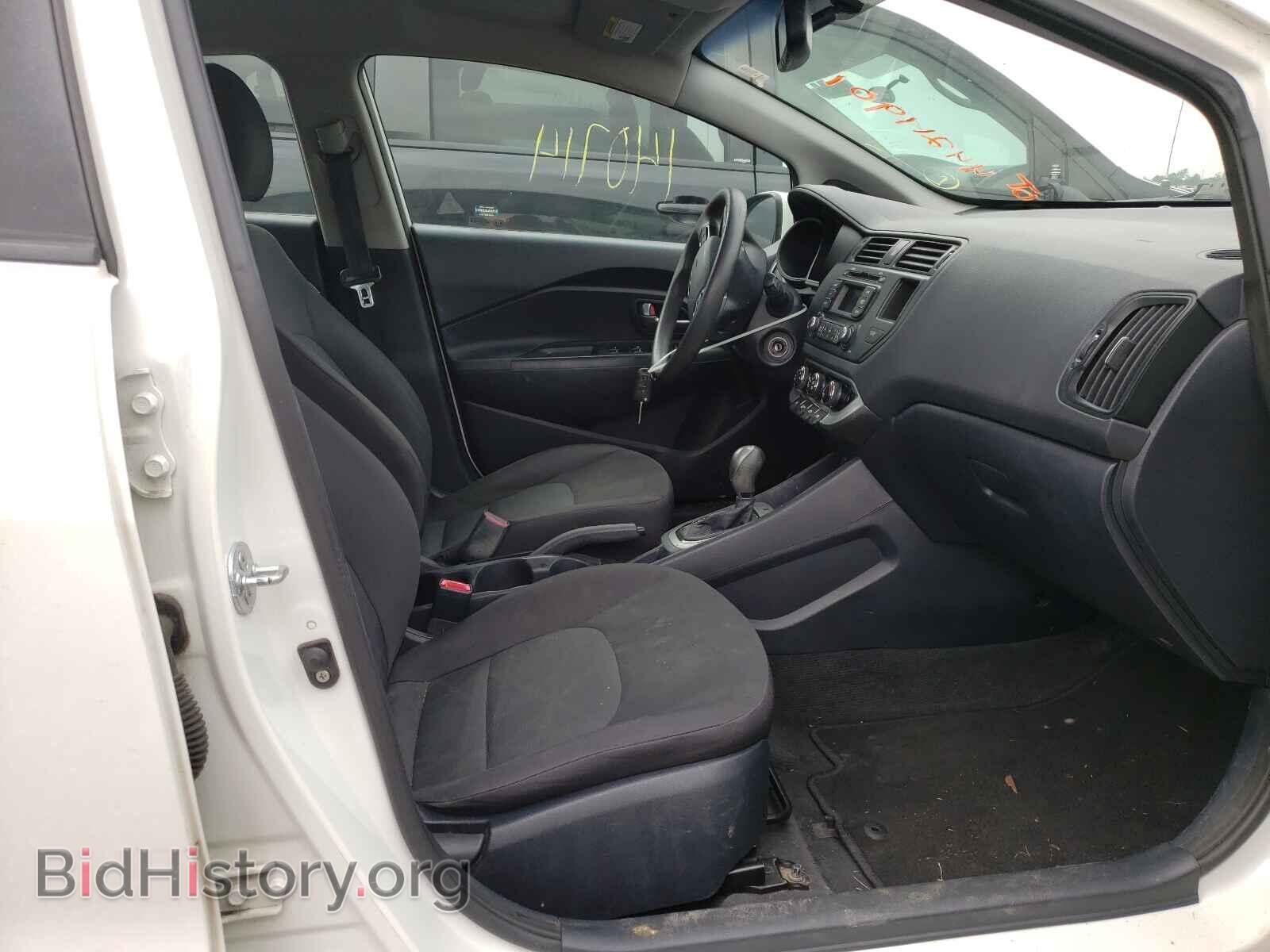 2013 KIA RIO - VIN: KNADM5A30D6100272 - Фото 5