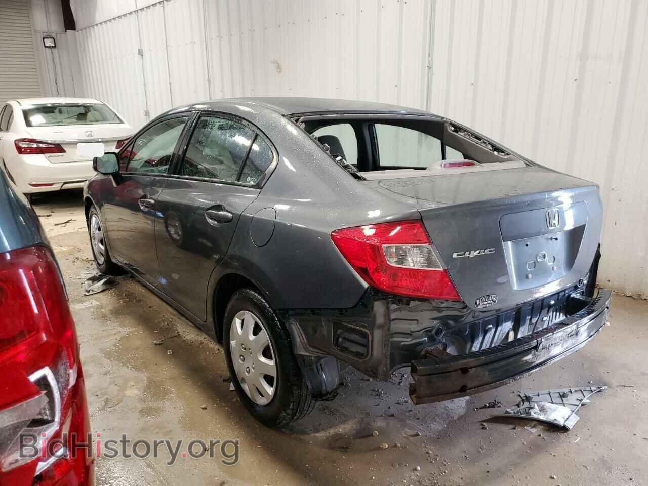 2012 HONDA CIVIC - VIN: 19XFB2F52CE017851 - Фото 2