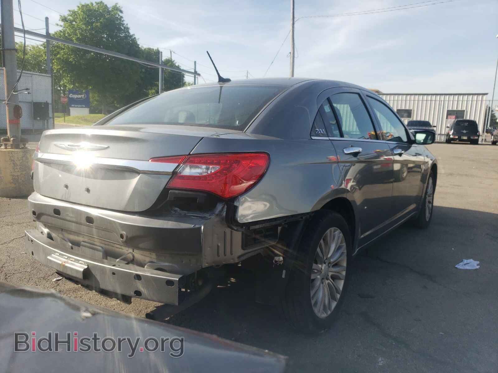 2012 CHRYSLER 200 - VIN: 1C3CCBCB7CN301504 - Фото 4