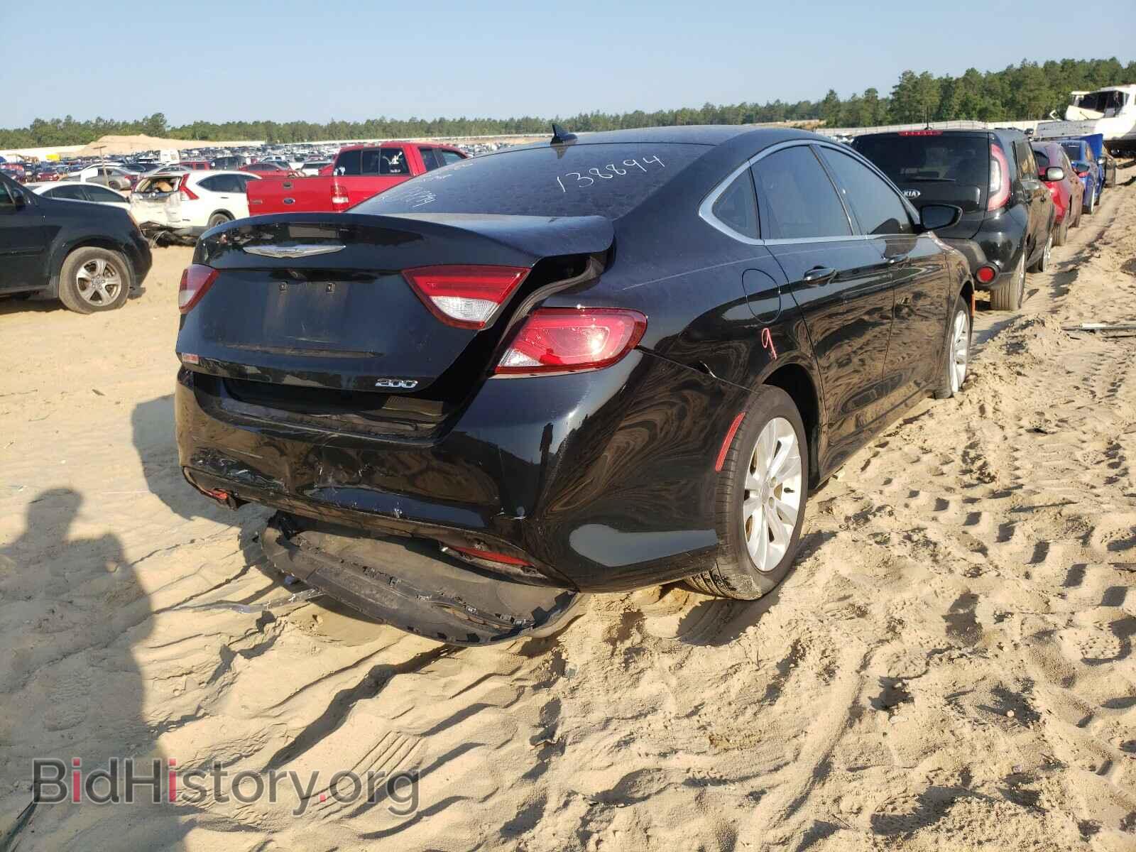 2016 CHRYSLER 200 - VIN: 1C3CCCAB5GN101820 - Фото 4