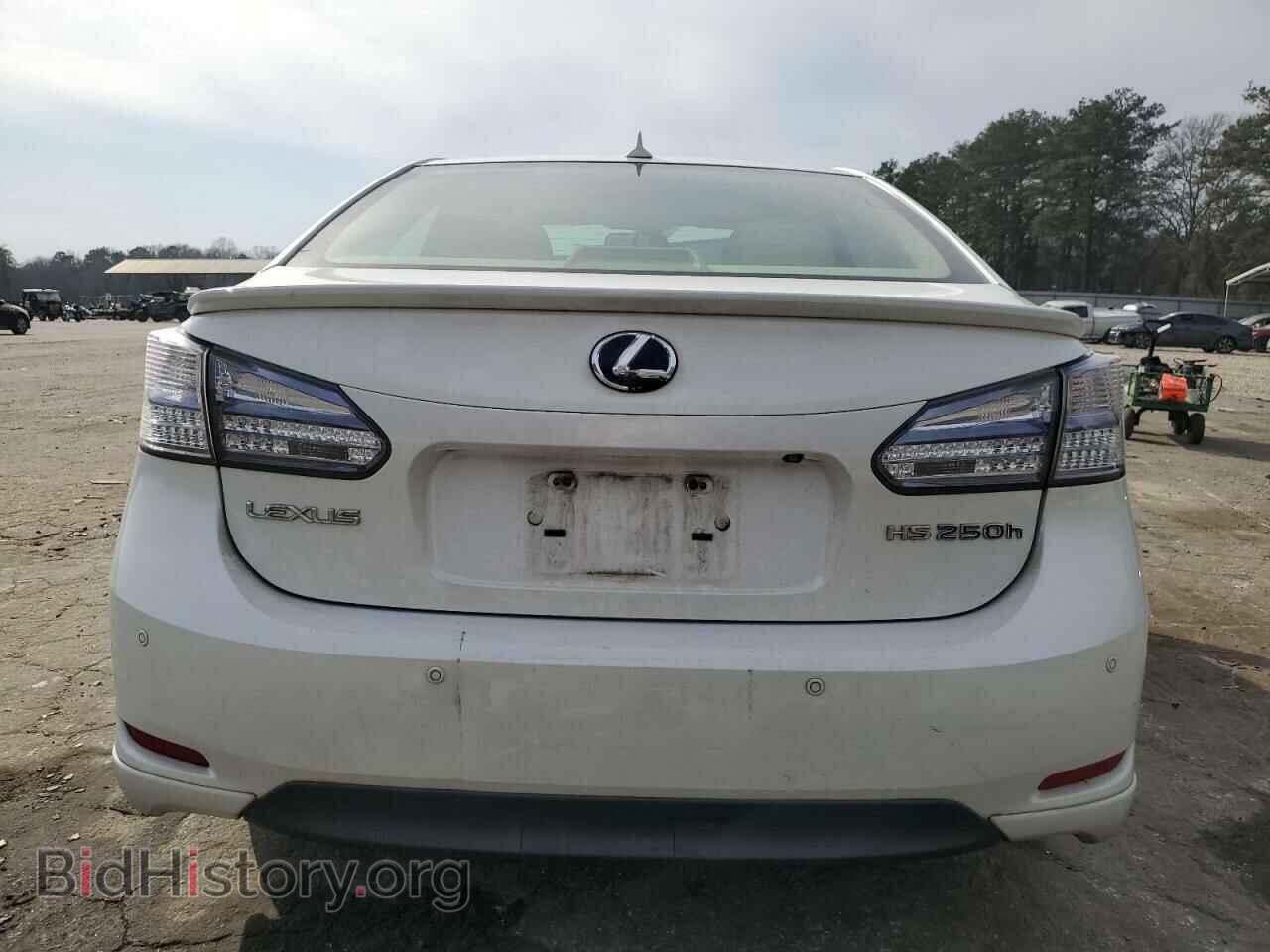 2010 LEXUS HS - VIN: JTHBB1BA0A2012510 - Фото 6