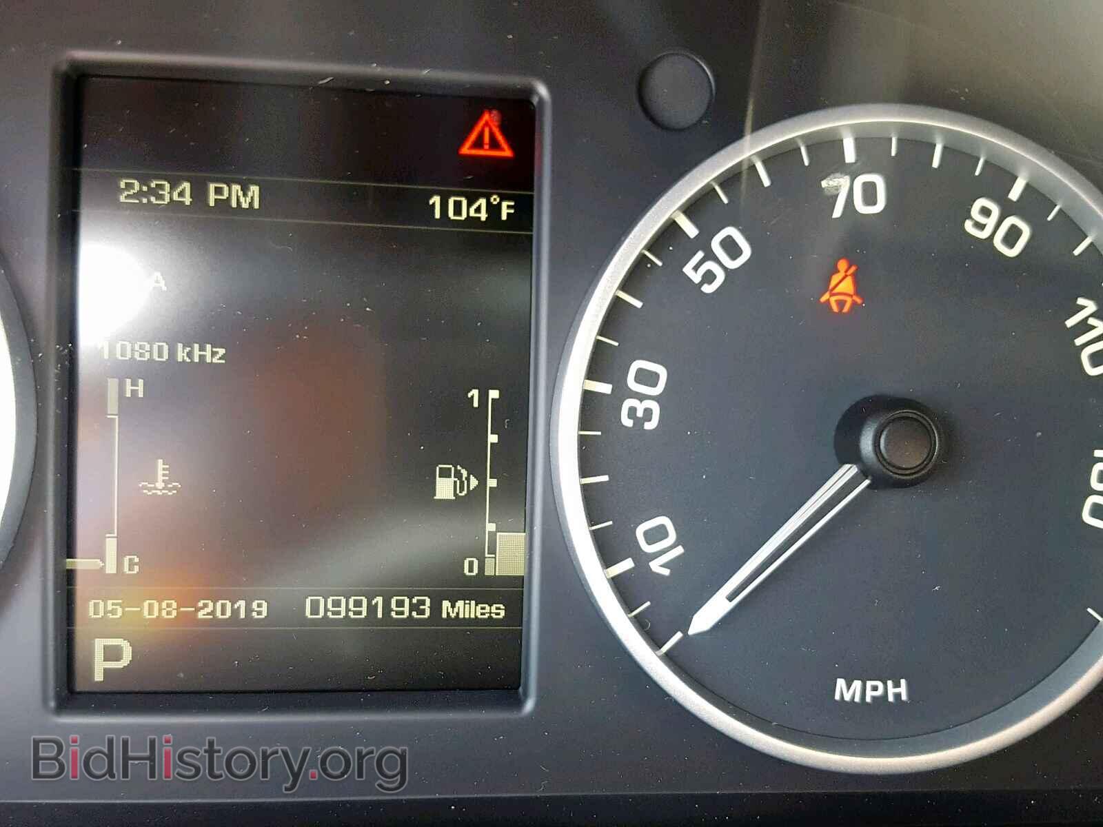 2012 LAND ROVER RANGE ROVE - VIN: SALSH2E45CA747609 - Photo 8
