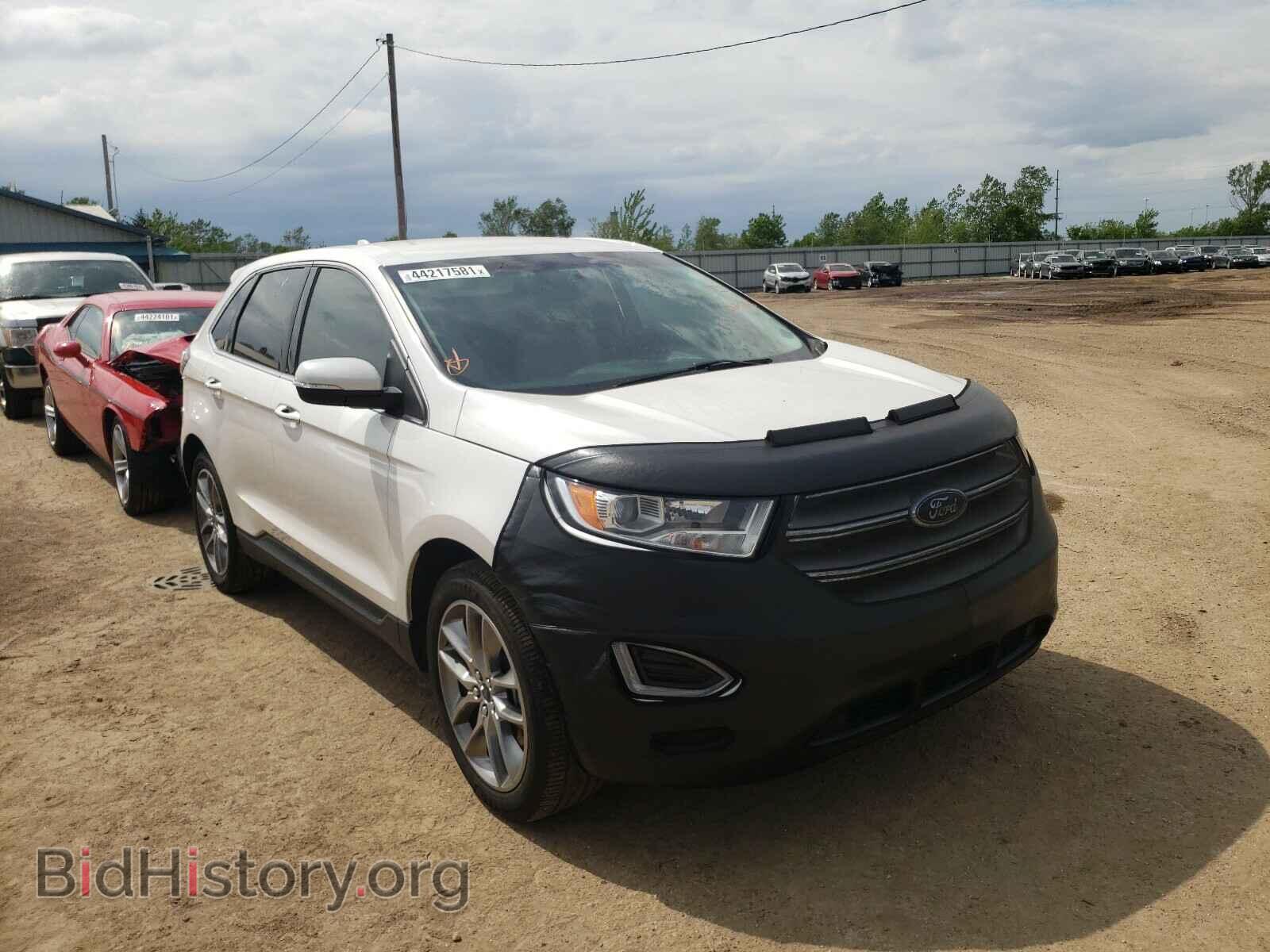 Фотография 2FMTK3K88FBB70766 - FORD EDGE 2015