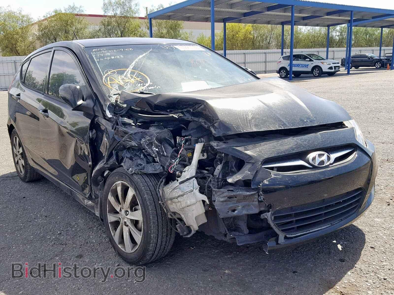 Photo KMHCU5AEXCU041804 - HYUNDAI ACCENT 2012