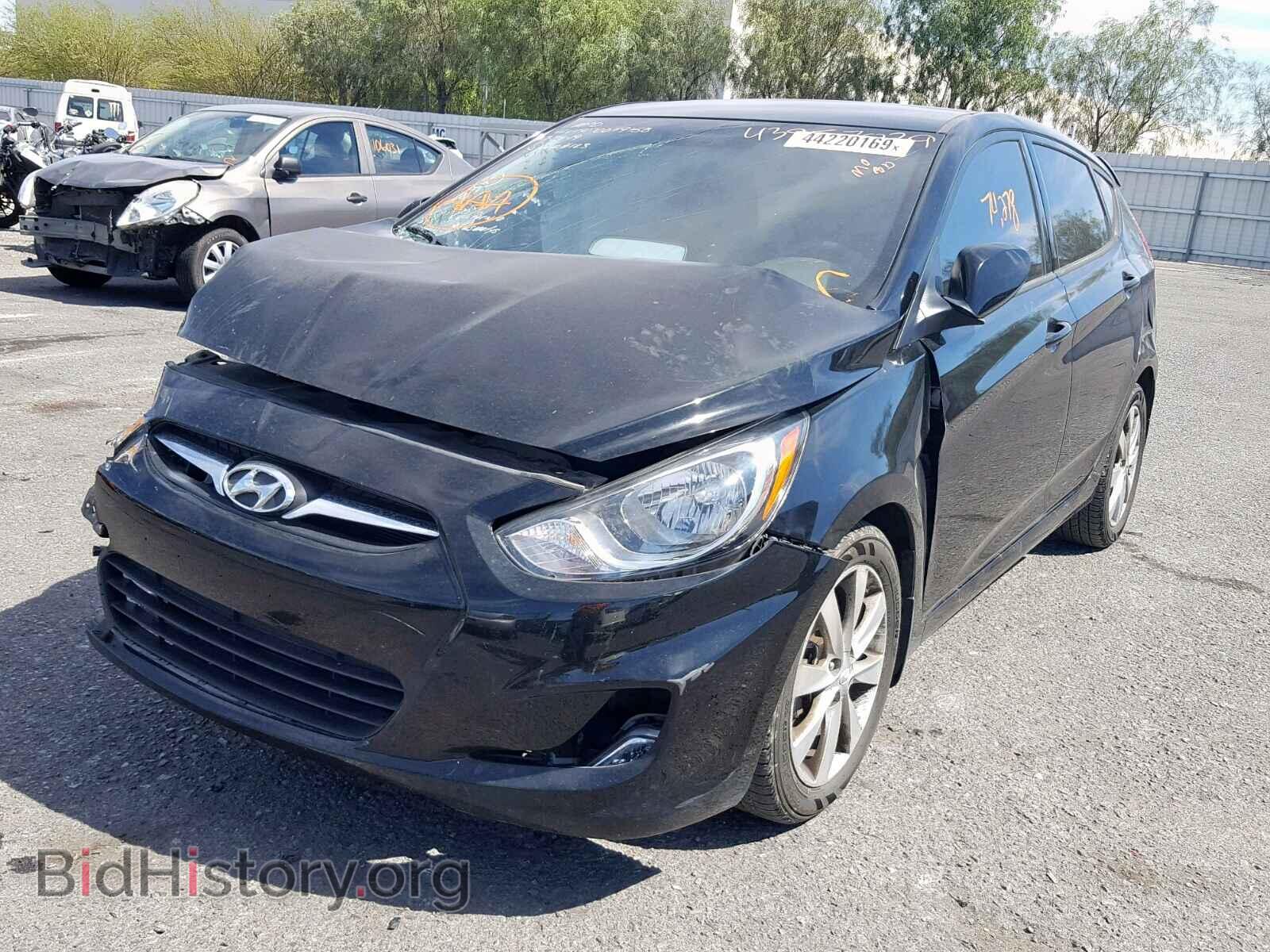 2012 HYUNDAI ACCENT - VIN: KMHCU5AEXCU041804 - Фото 2