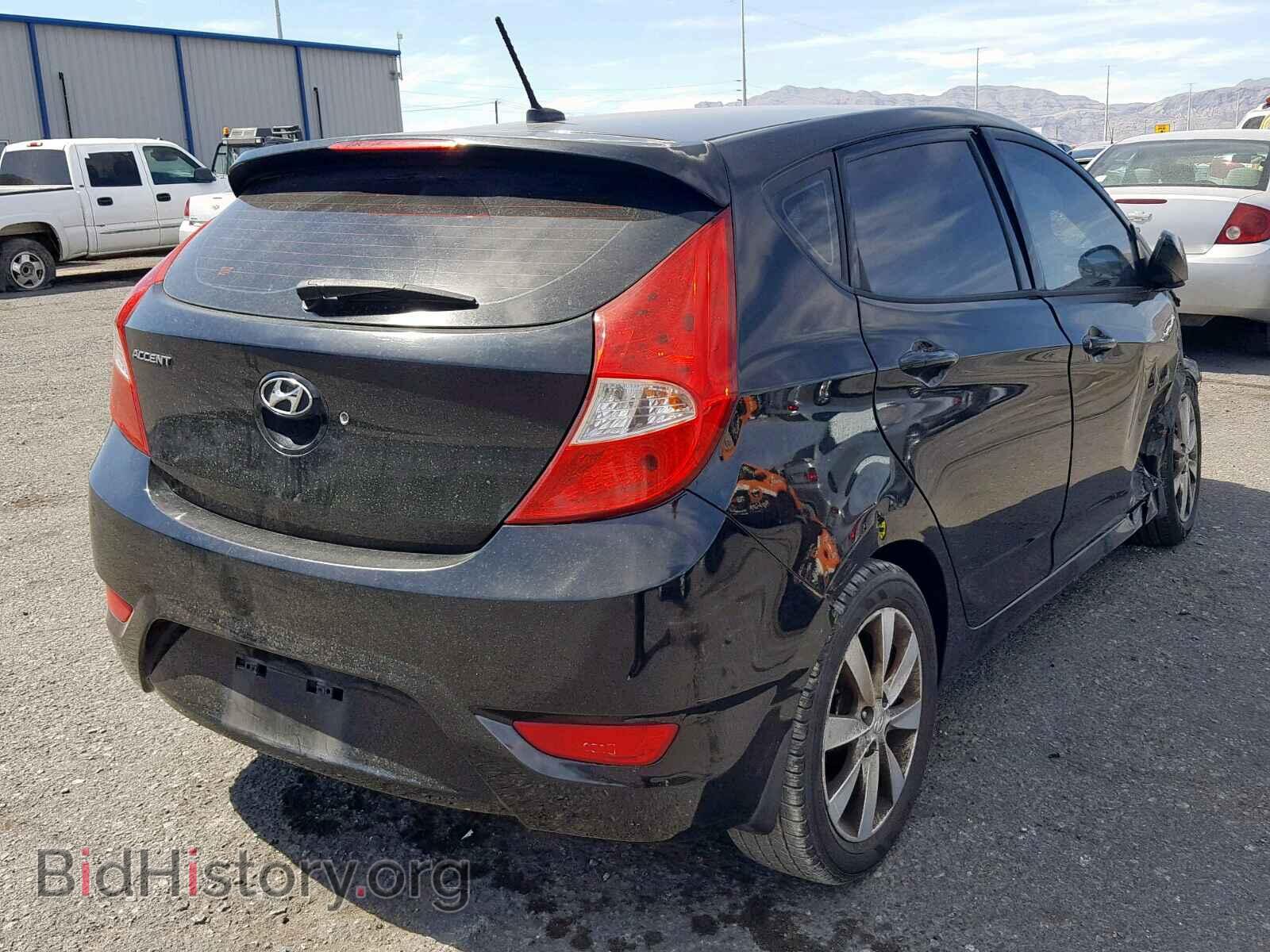 2012 HYUNDAI ACCENT - VIN: KMHCU5AEXCU041804 - Фото 4
