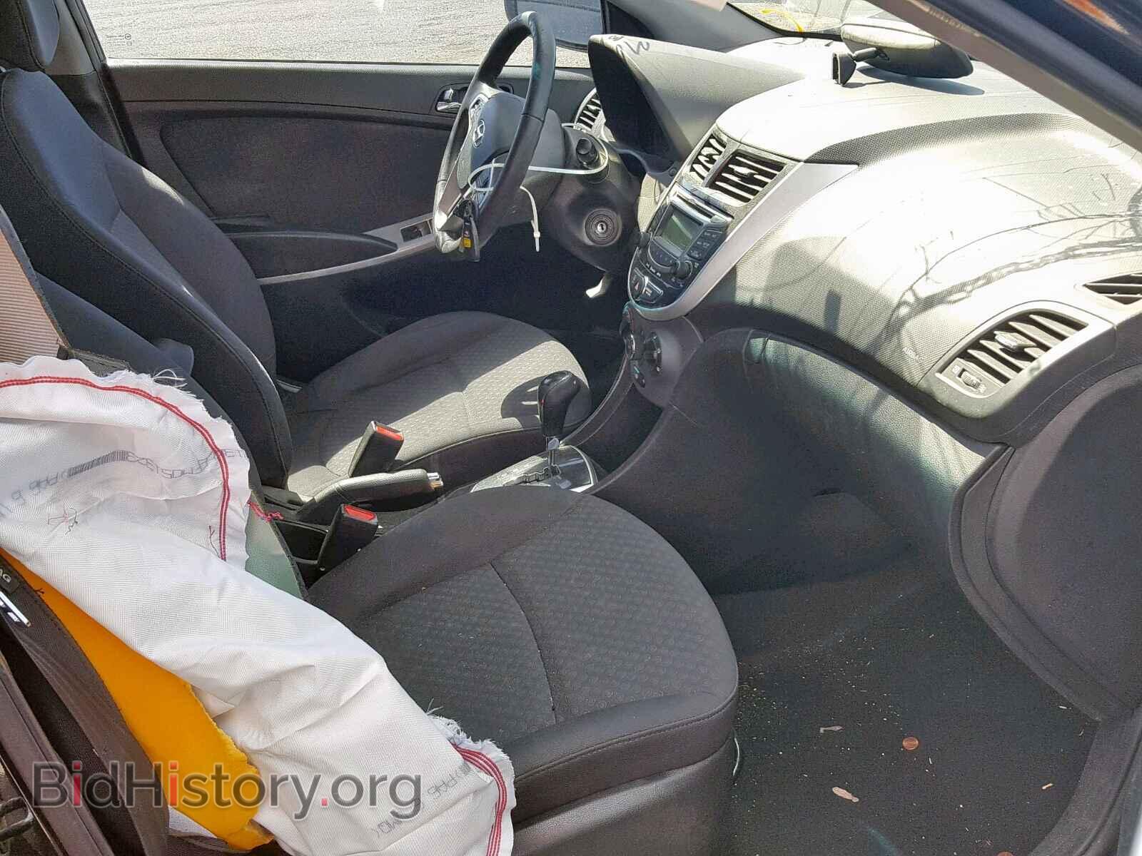 2012 HYUNDAI ACCENT - VIN: KMHCU5AEXCU041804 - Фото 5