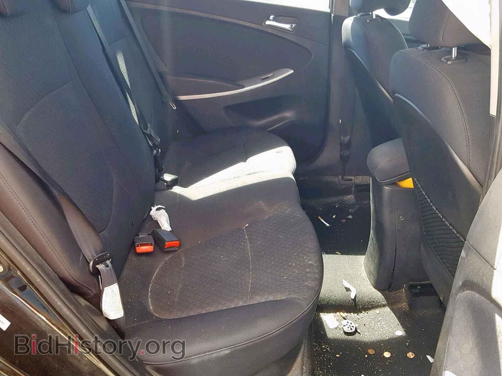 2012 HYUNDAI ACCENT - VIN: KMHCU5AEXCU041804 - Фото 6