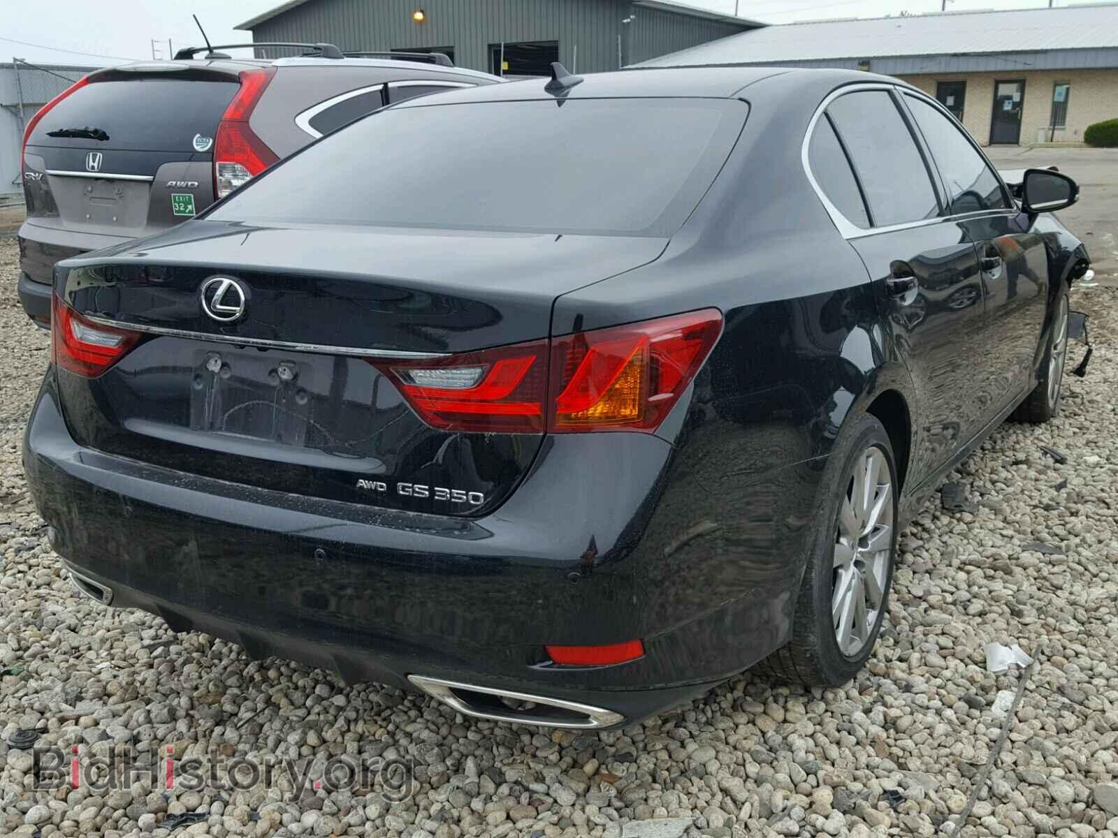 2013 LEXUS GS350 - VIN: JTHCE1BLXD5016032 - Фото 4