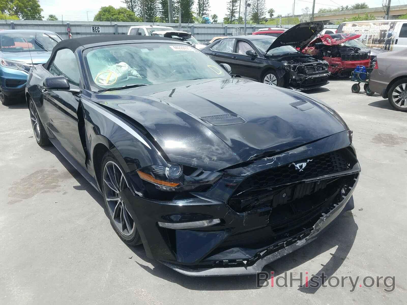 Photo 1FATP8UH4J5123947 - FORD MUSTANG 2018