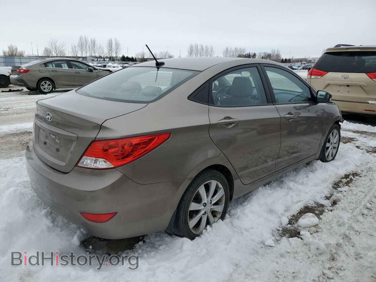 2013 HYUNDAI ACCENT - VIN: KMHCU4AE6DU286997 - Фото 3
