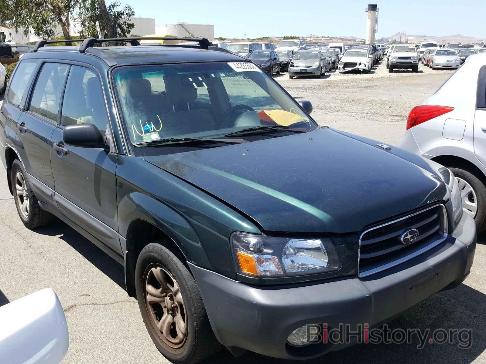 Photo JF1SG63693H721016 - SUBARU FORESTER 2003