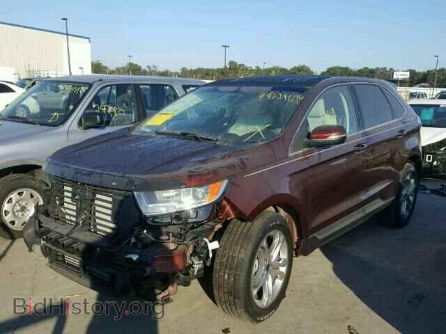 2015 FORD EDGE - VIN: 2FMTK3K92FBC22403 - Фото 2