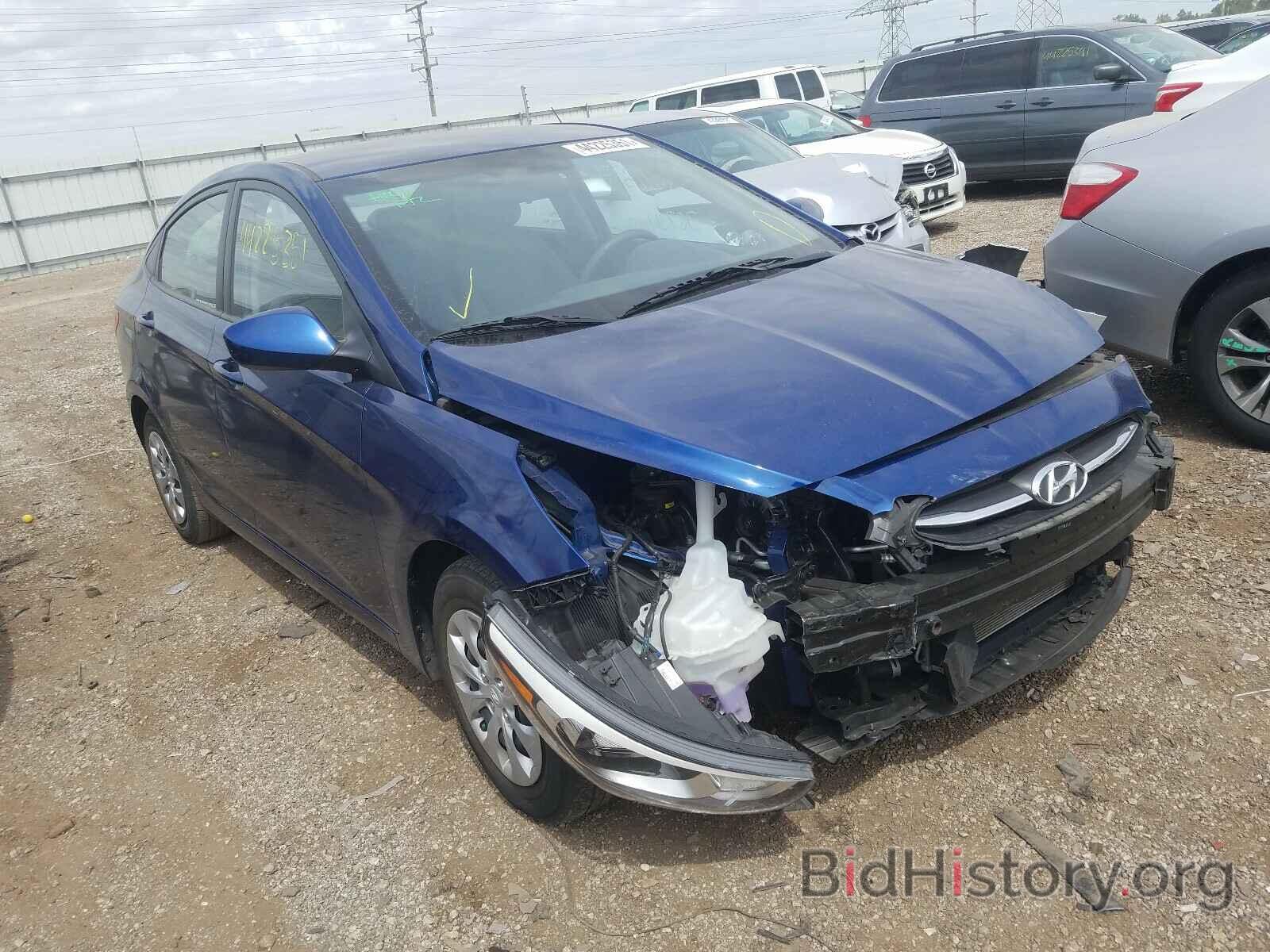 Фотография KMHCT4AE7GU989354 - HYUNDAI ACCENT 2016