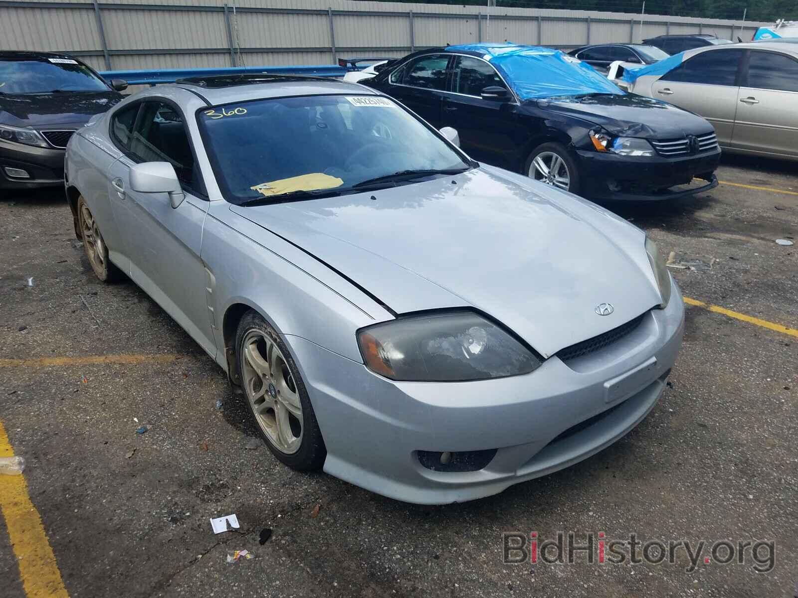 Photo KMHHM65D66U203669 - HYUNDAI TIBURON 2006