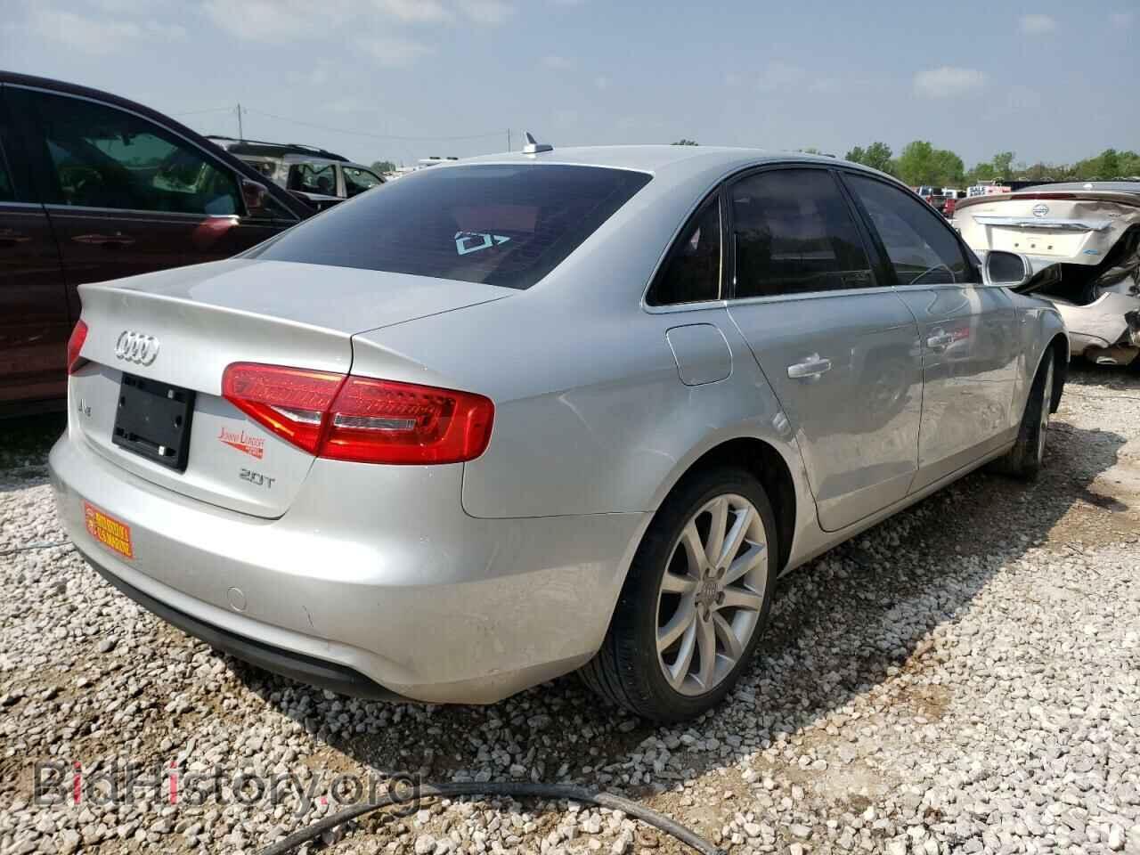 2013 AUDI A4 - VIN: WAUAFAFL5DA152489 - Фото 4