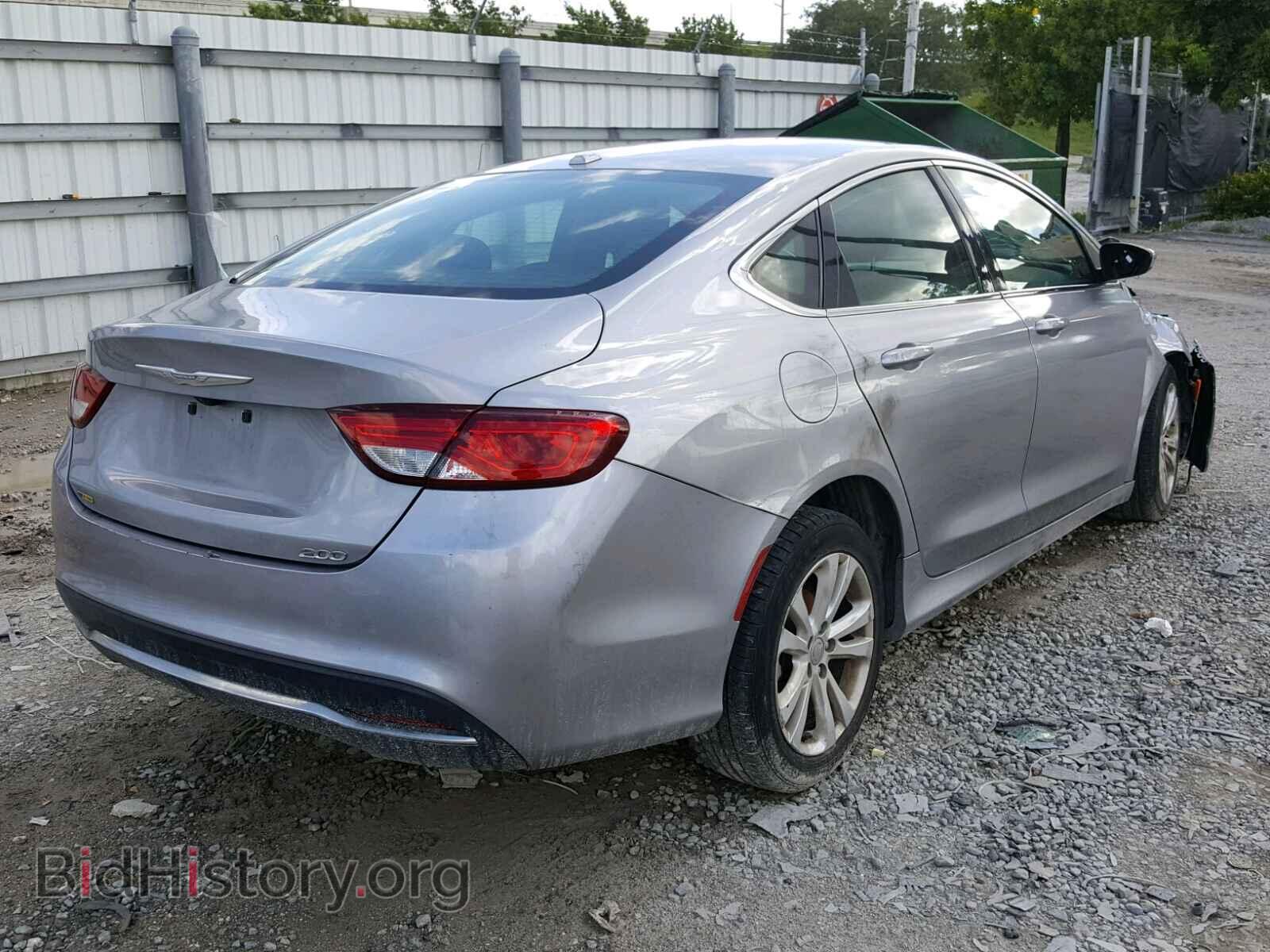 2015 CHRYSLER 200 - VIN: 1C3CCCAB6FN649999 - Photo 4