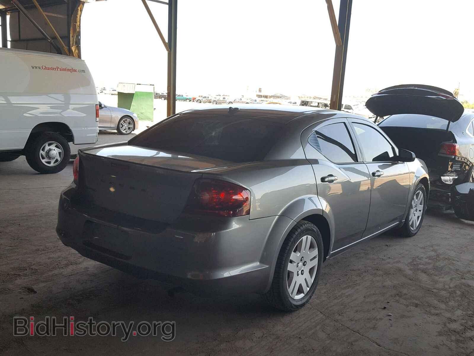 2013 DODGE AVENGER - VIN: 1C3CDZAB1DN638700 - Фото 4