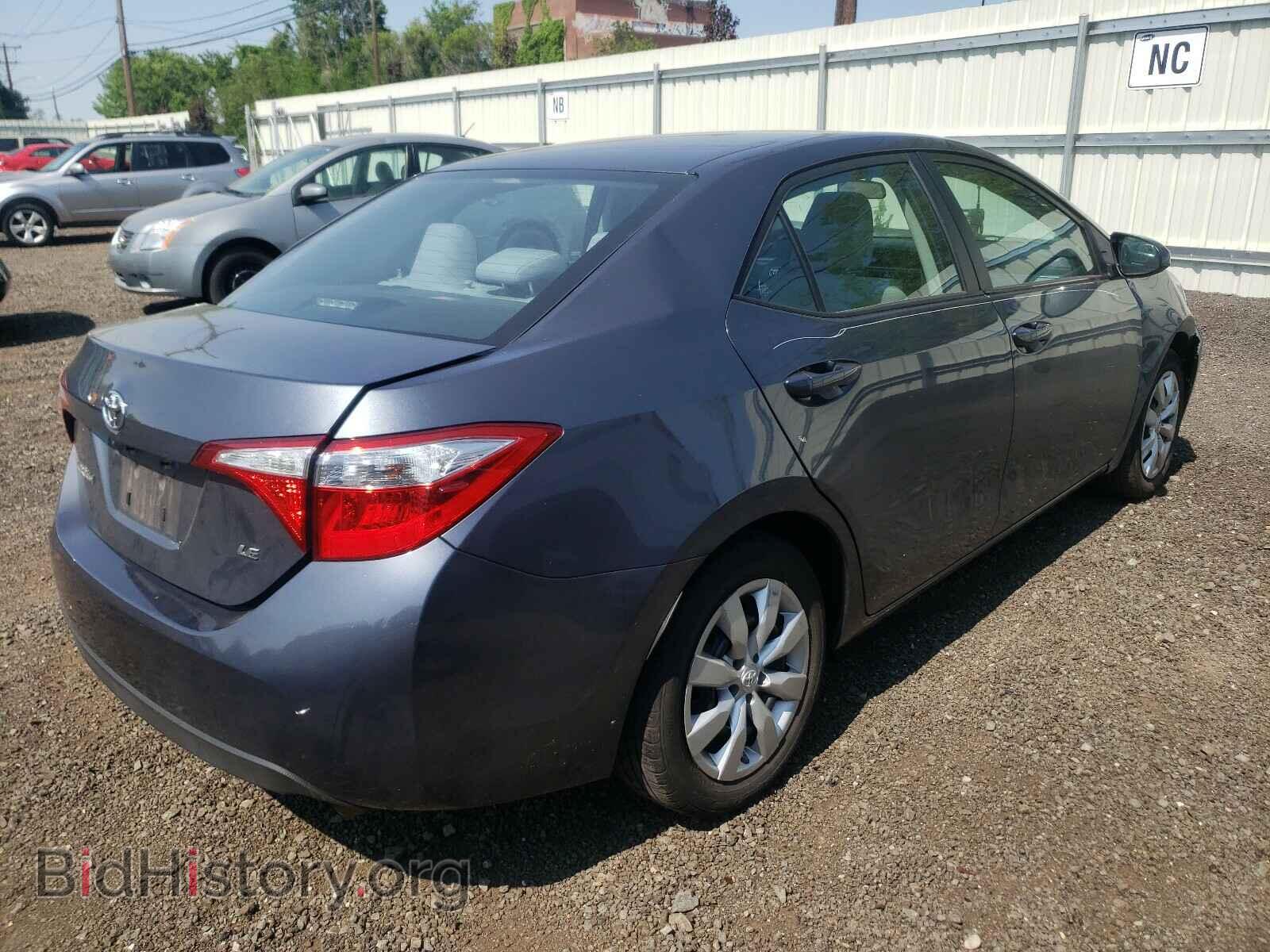 2014 TOYOTA COROLLA - VIN: 2T1BURHE6EC048505 - Фото 4