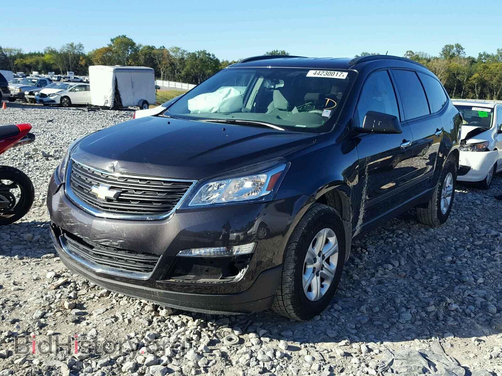 2014 CHEVROLET TRAVERSE - VIN: 1GNKRFKD2EJ305591 - Фото 2