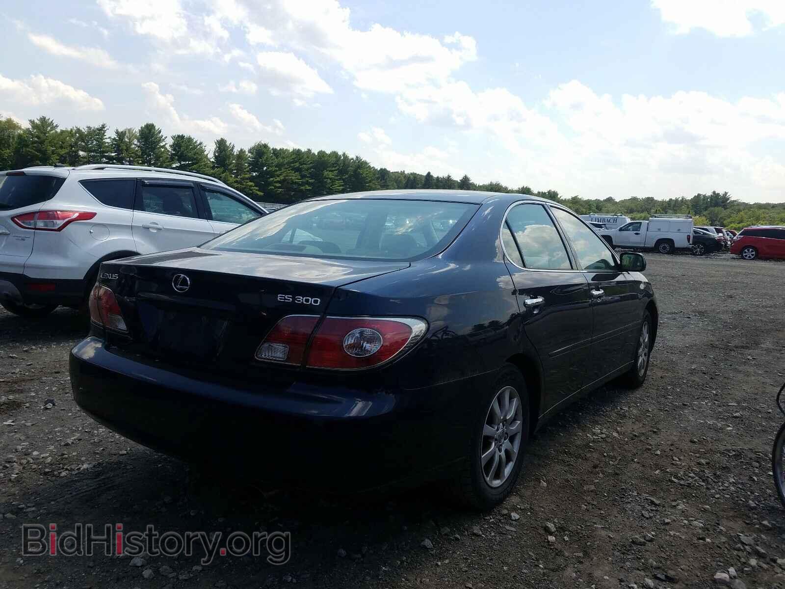 2003 LEXUS ES300 - VIN: JTHBF30G136000093 - Фото 4