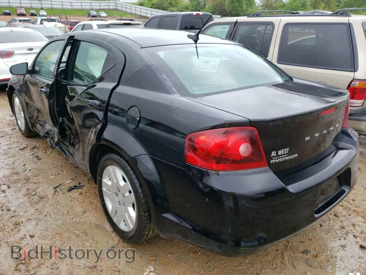 2014 DODGE AVENGER - VIN: 1C3CDZAB5EN201851 - Фото 3