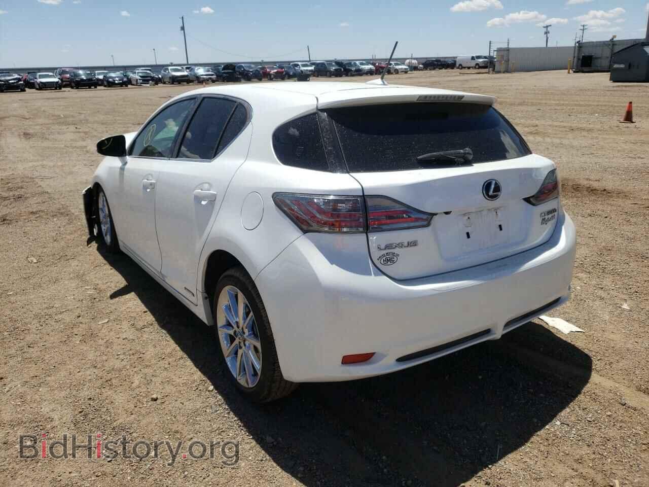 2011 LEXUS CT 200 - VIN: JTHKD5BH7B2032303 - Фото 3
