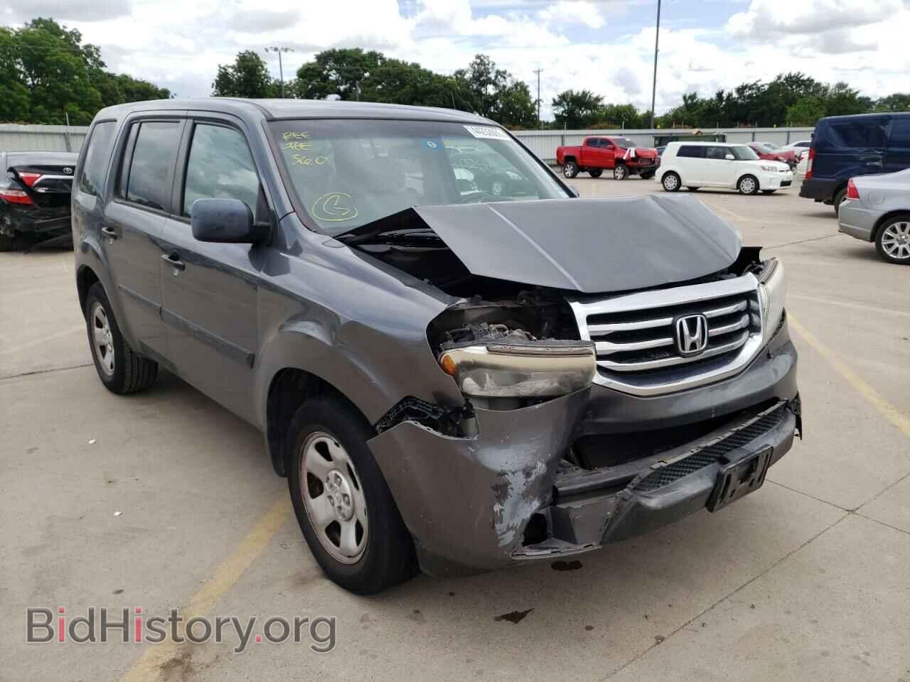 Фотография 5FNYF3H29CB032914 - HONDA PILOT 2012