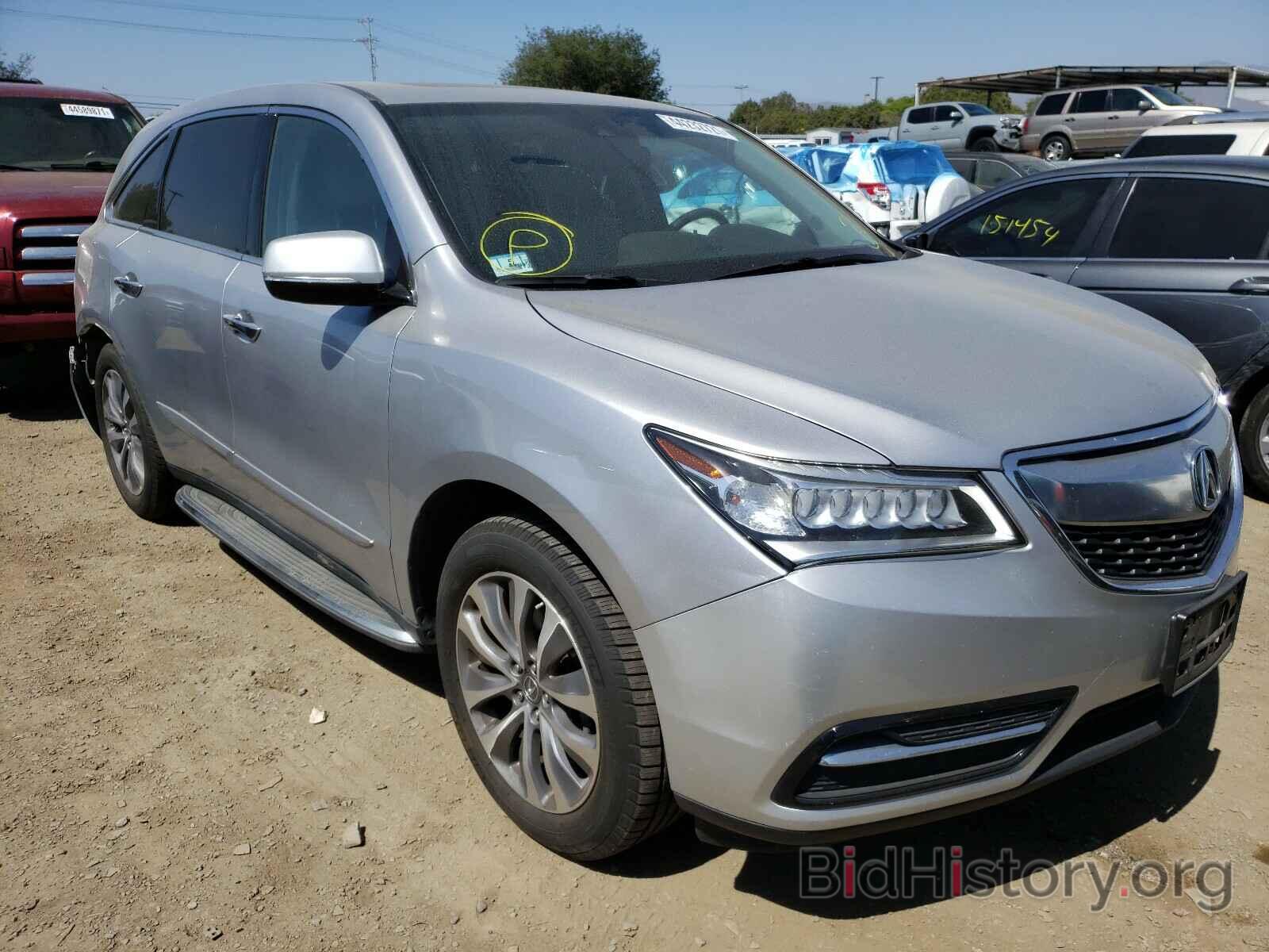 Фотография 5FRYD4H4XEB036629 - ACURA MDX 2014