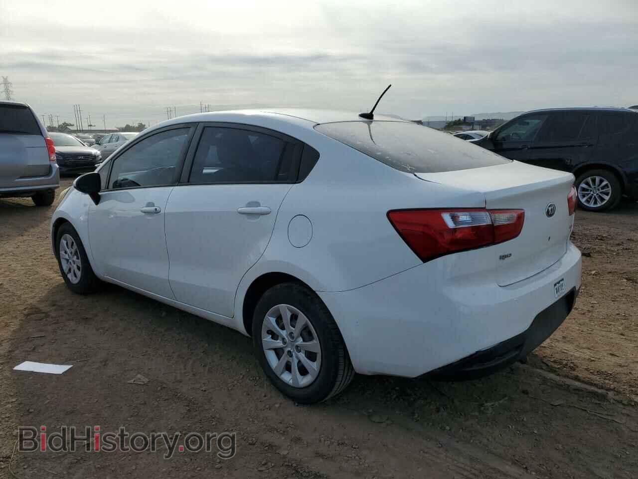 2013 KIA RIO - VIN: KNADM4A35D6207005 - Фото 2