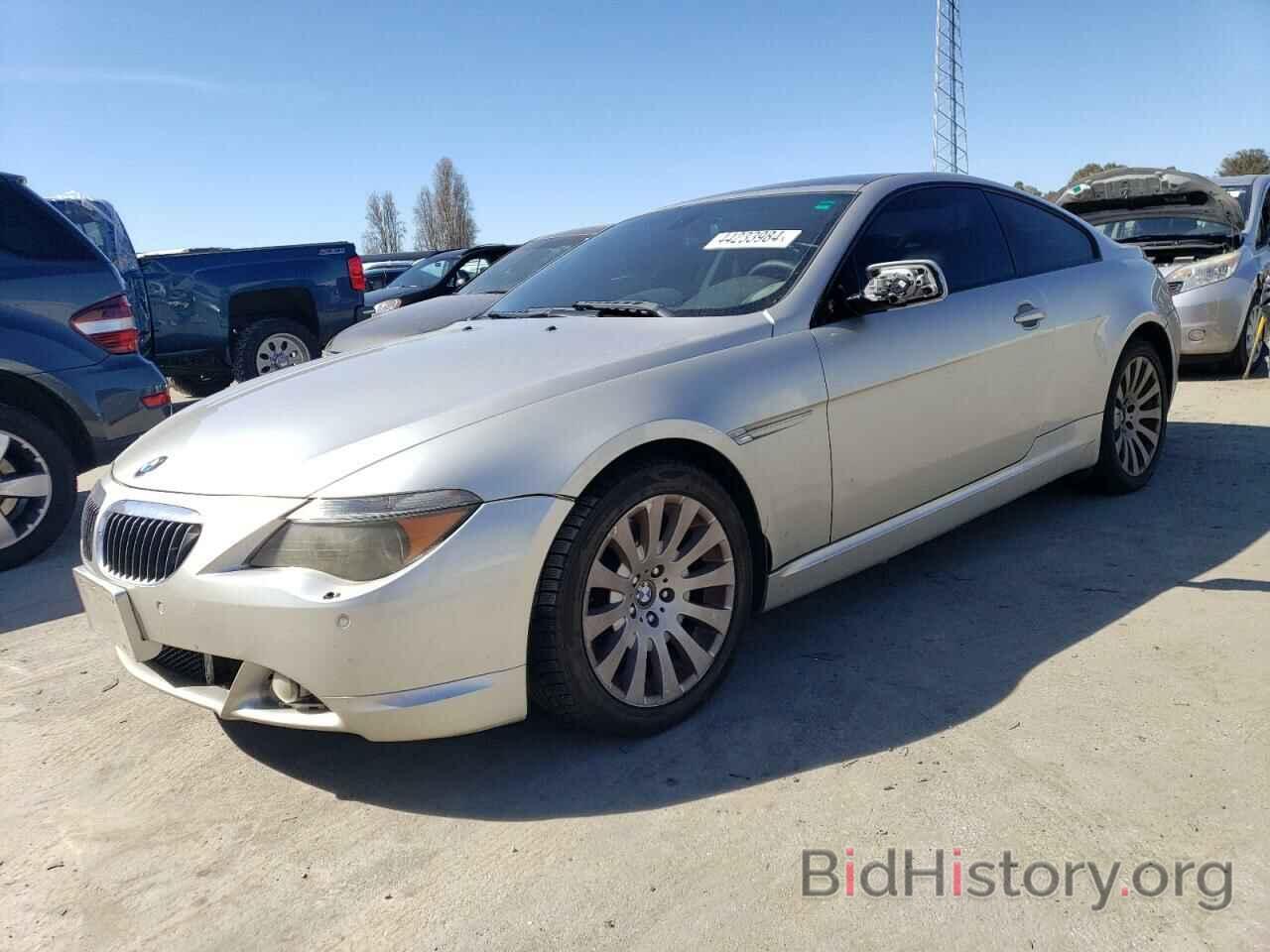 Photo WBAEH13547CR53229 - BMW 6 SERIES 2007