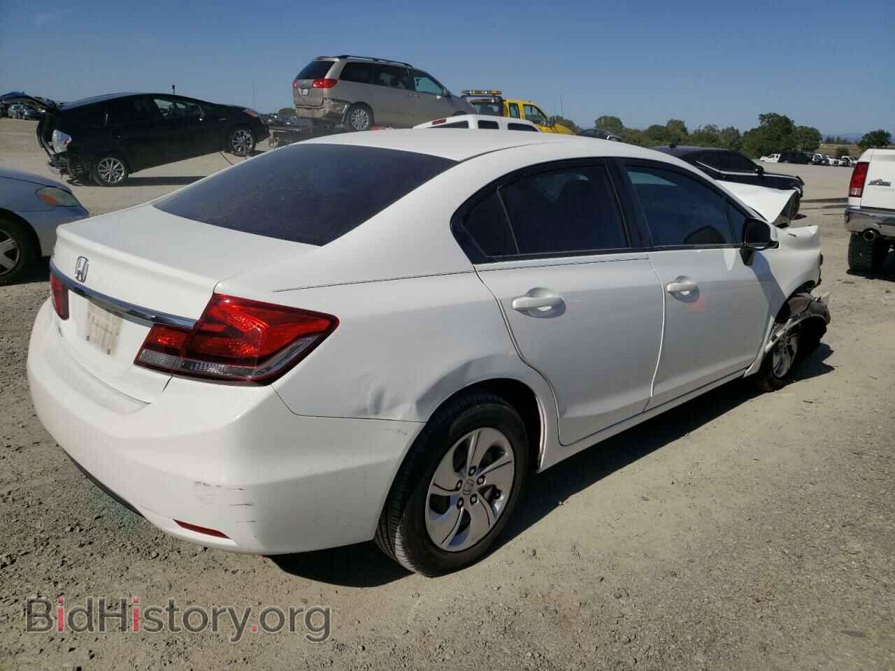 2013 HONDA CIVIC - VIN: 19XFB2F50DE092453 - Фото 4