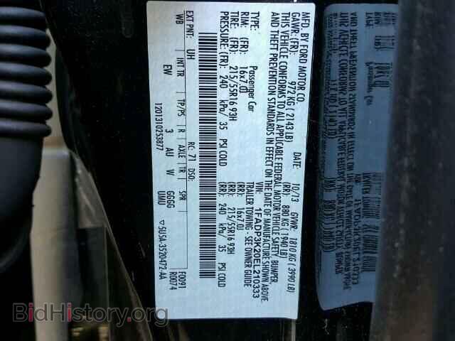 2014 FORD FOCUS - VIN: 1FADP3K20EL210333 - Photo 10