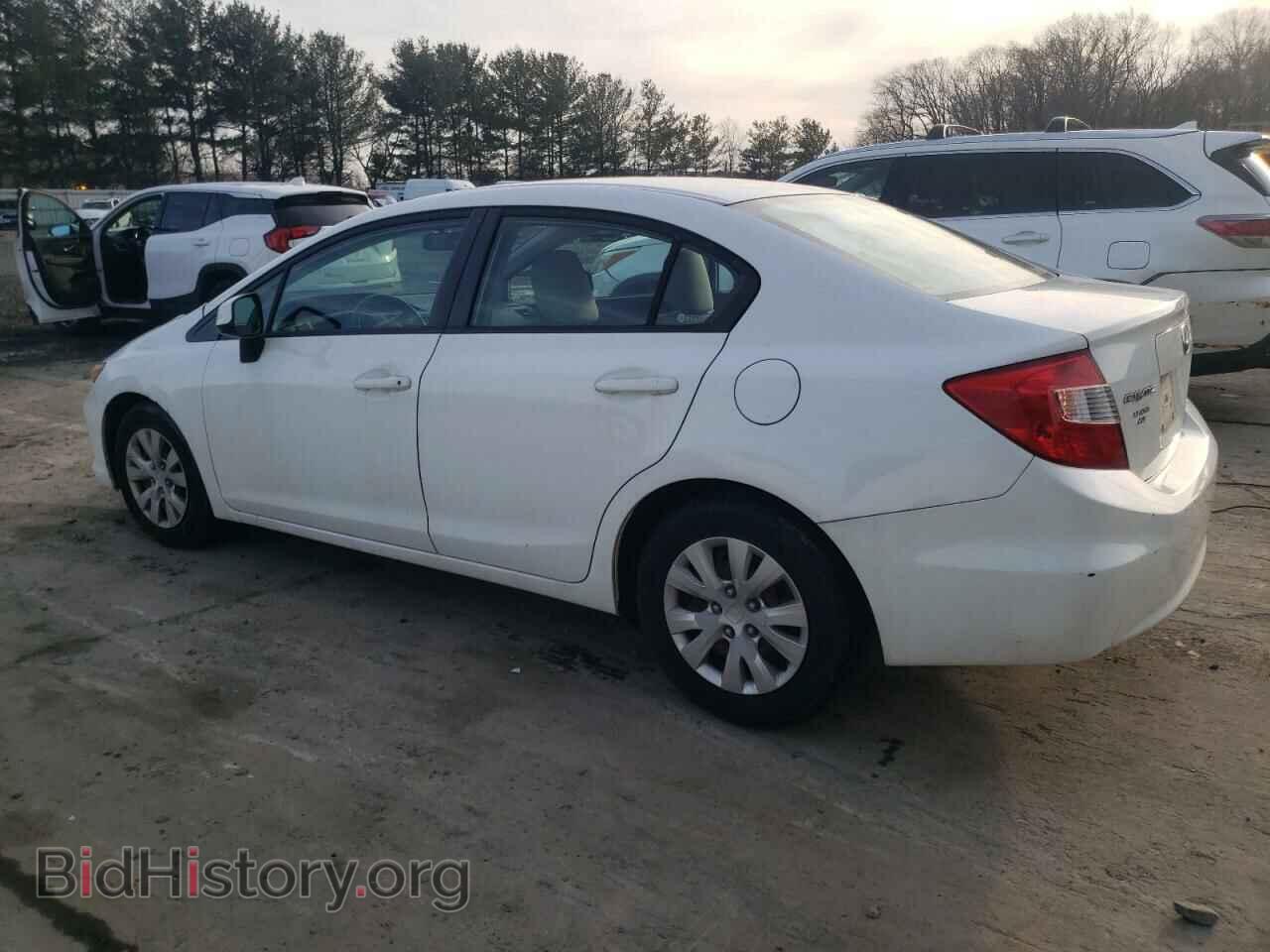 2012 HONDA CIVIC - VIN: 2HGFB2F55CH304509 - Фото 2