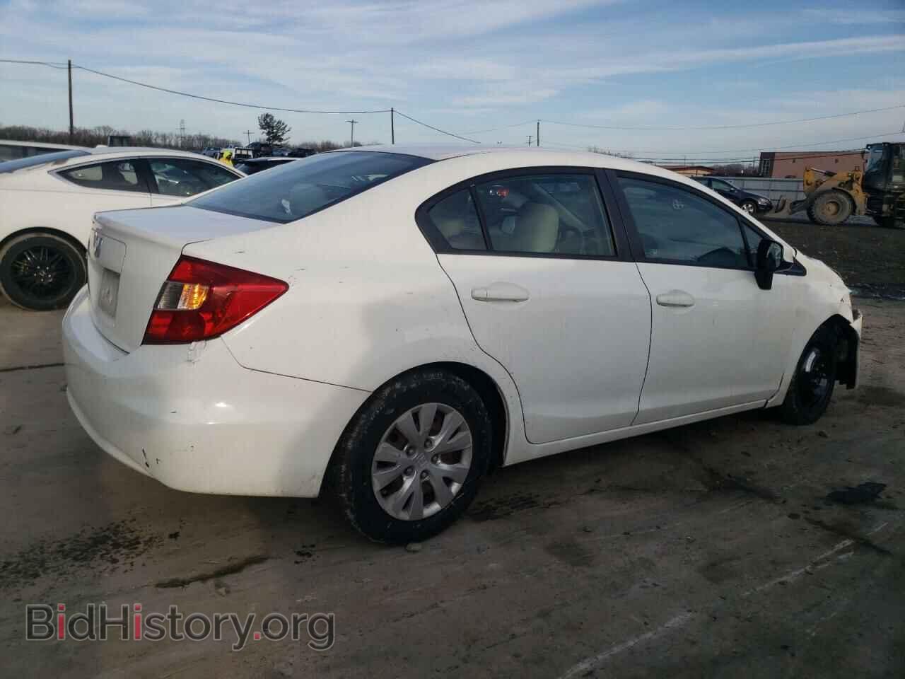 2012 HONDA CIVIC - VIN: 2HGFB2F55CH304509 - Фото 3