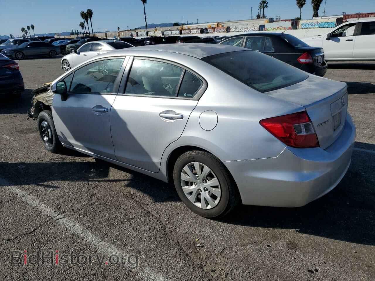 2012 HONDA CIVIC - VIN: 2HGFB2F55CH334108 - Фото 2