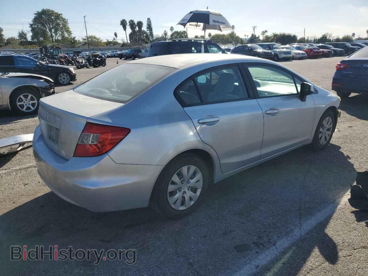 2012 HONDA CIVIC - VIN: 2HGFB2F55CH334108 - Фото 3