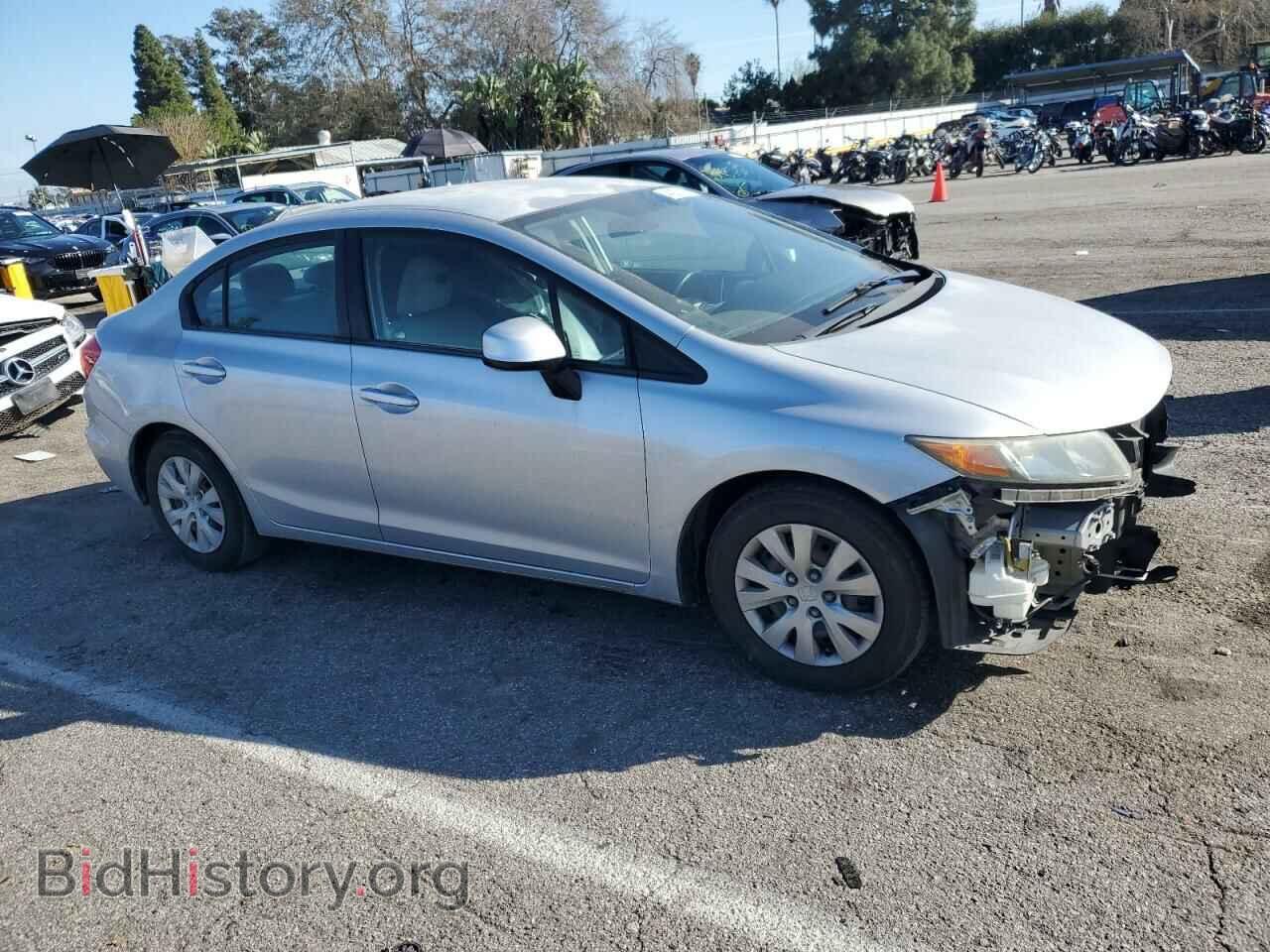 2012 HONDA CIVIC - VIN: 2HGFB2F55CH334108 - Фото 4