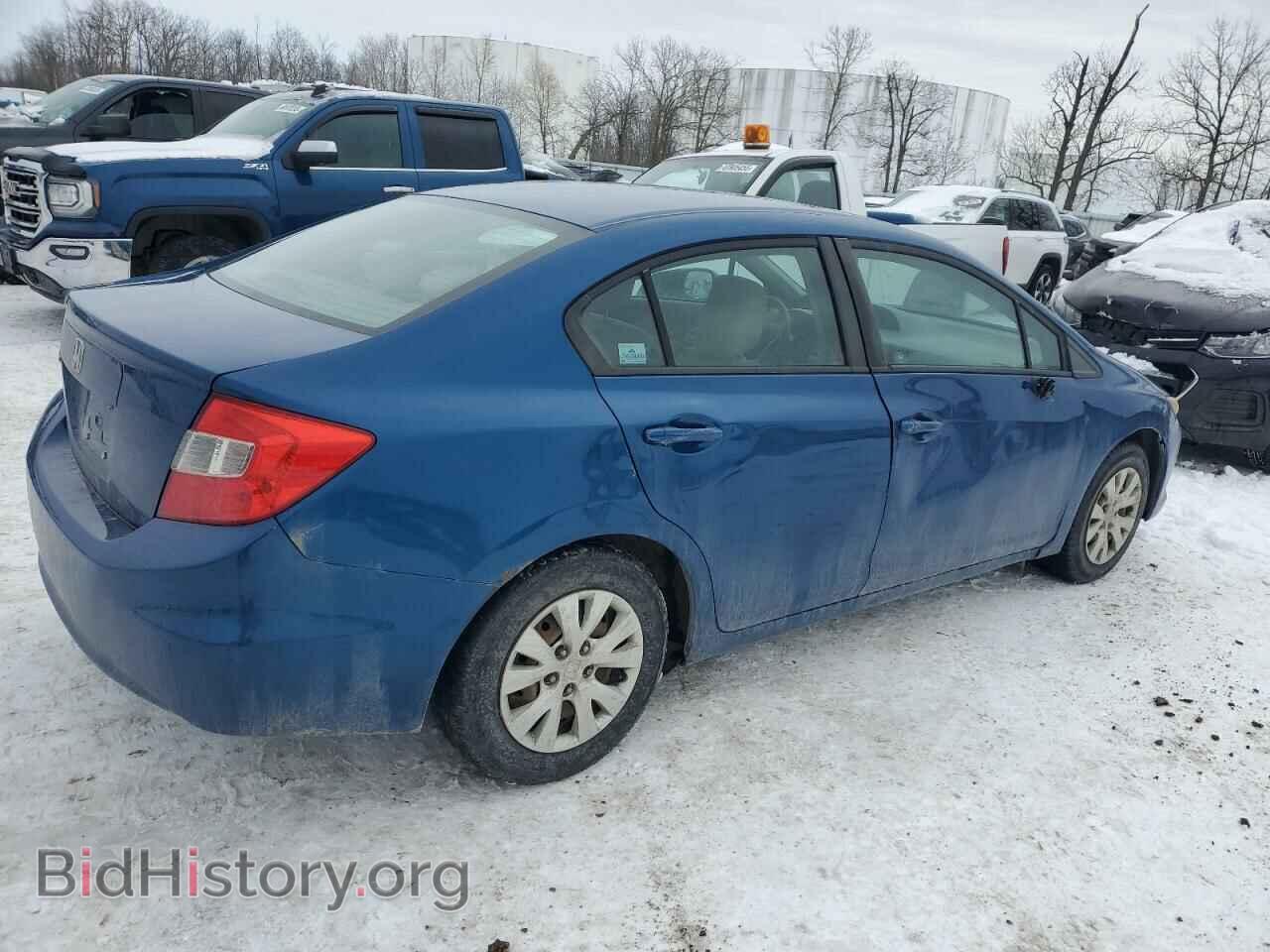 2012 HONDA CIVIC - VIN: 2HGFB2F55CH563937 - Фото 3